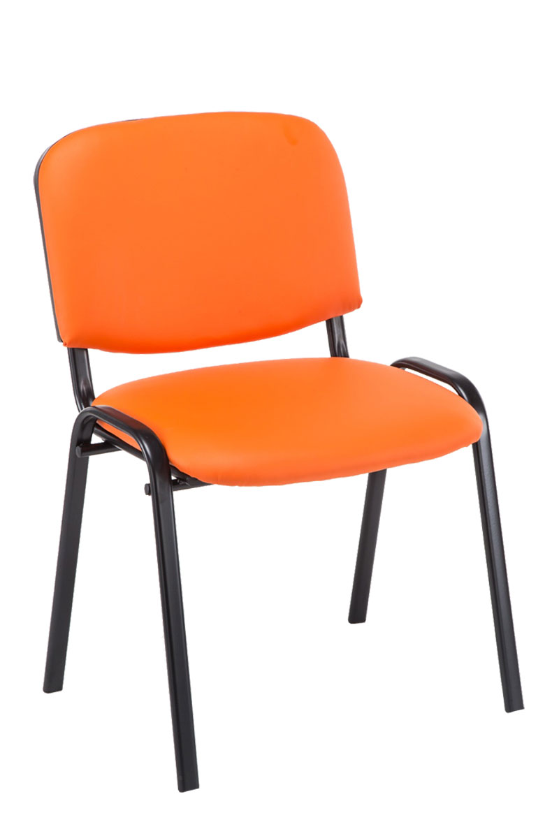 12er set bezoekersstoel Ken Kunstleer