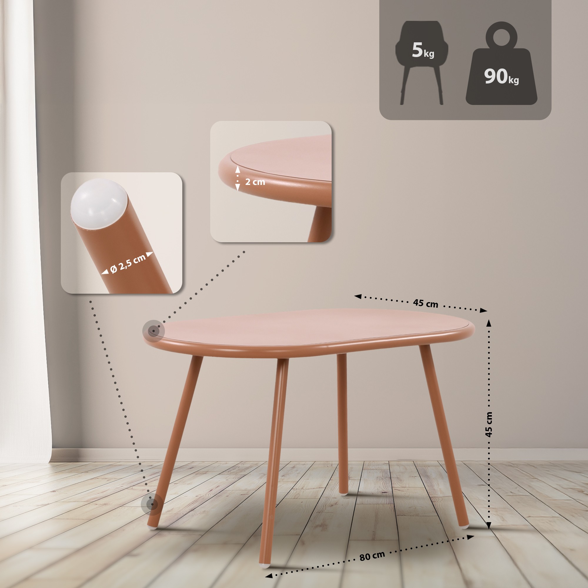 Tuinset Veldin 2-zits