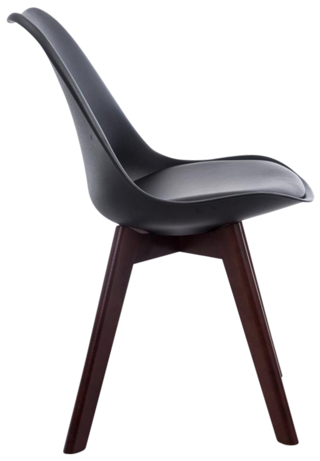 Set van 4 Eetkamerstoelen Borneo - Kunstleer