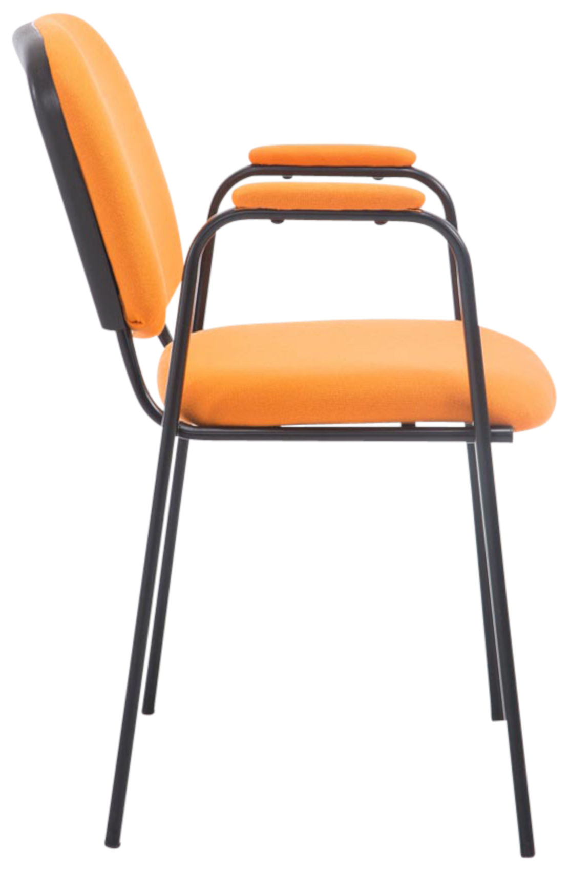 Set van 4 stapelstoelen Ken Pro stof