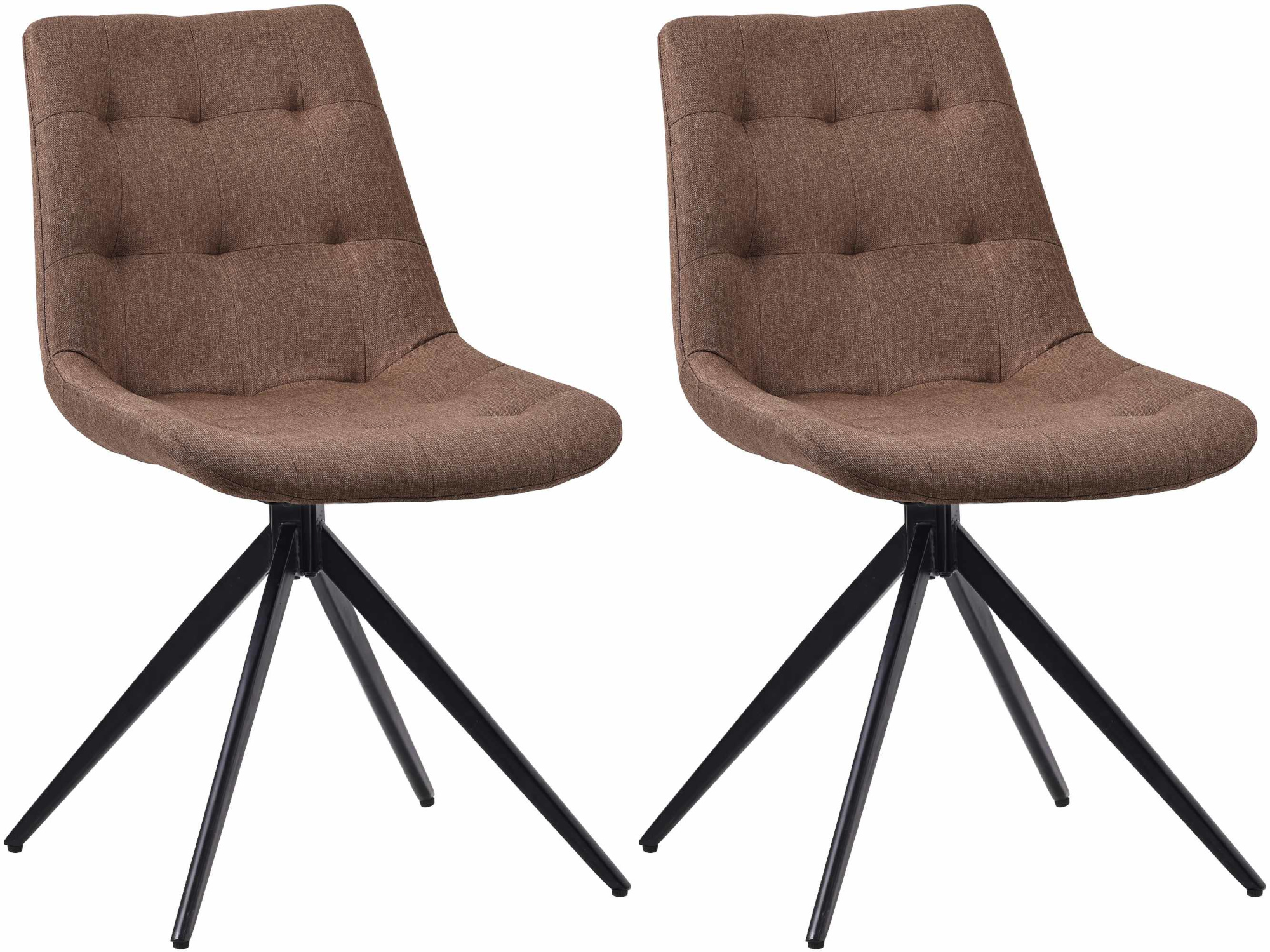Set van 2 eetkamerstoelen Merna