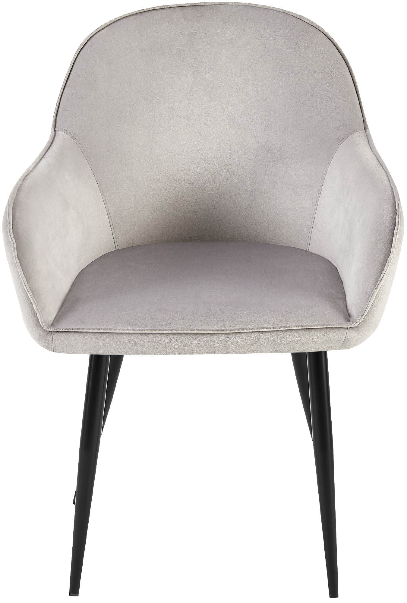 Set van 2 eetkamerstoelen Boise fluweel
