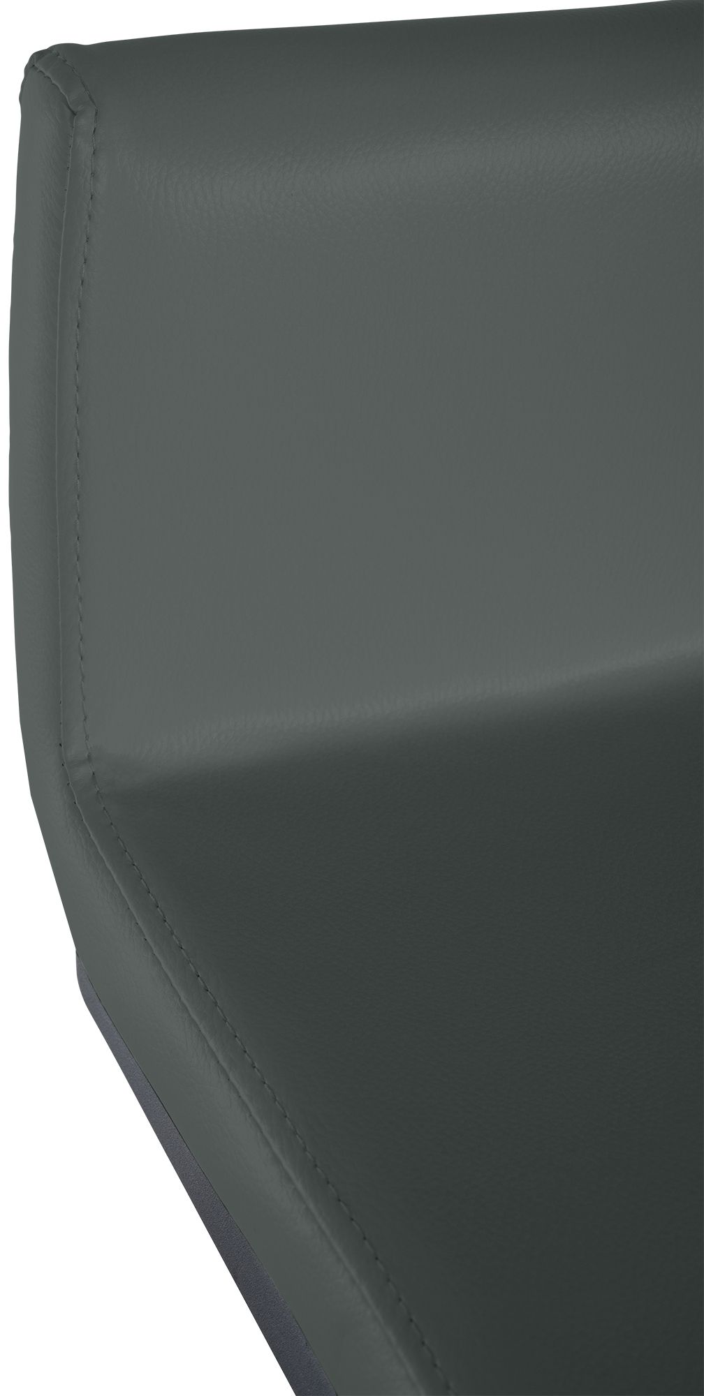 2-delige set barstoelen Newport zwart metalen frame