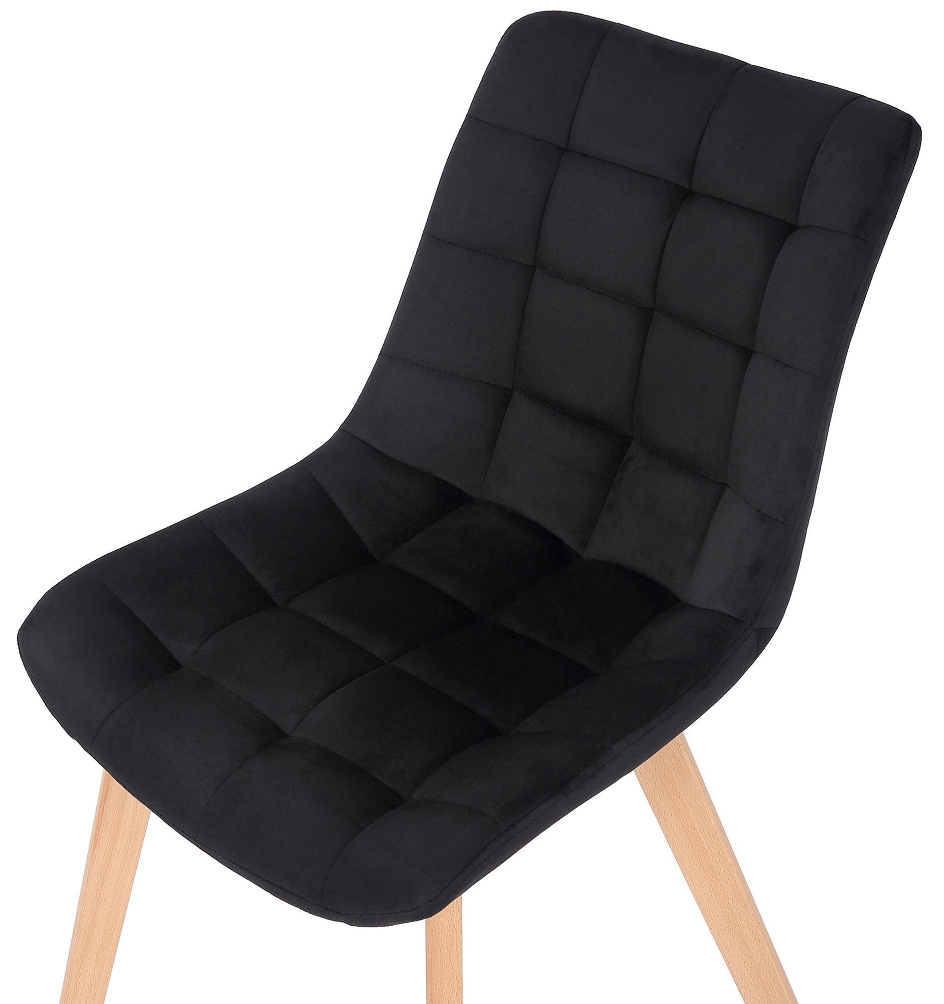 Set van 2 Eetkamerstoelen Passaic Fluweel