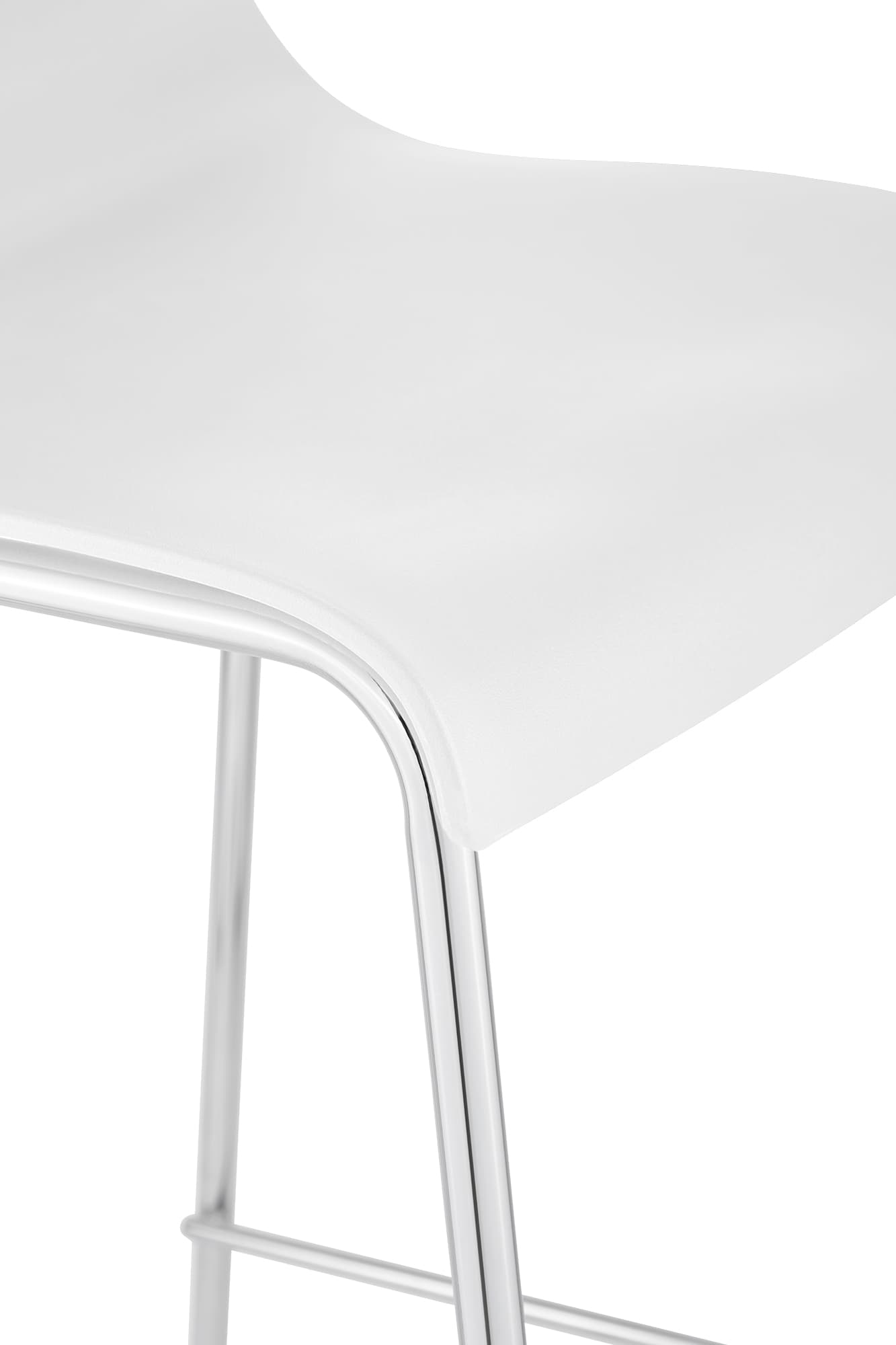 Barkruk Hover kunststof 4-potig frame