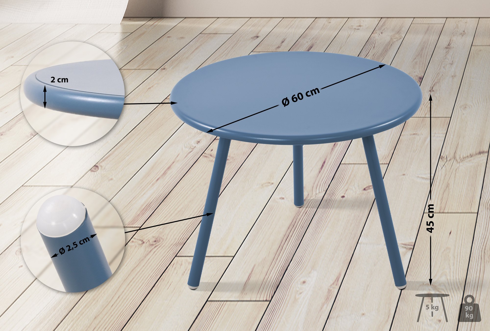 Salontafel Minot buiten