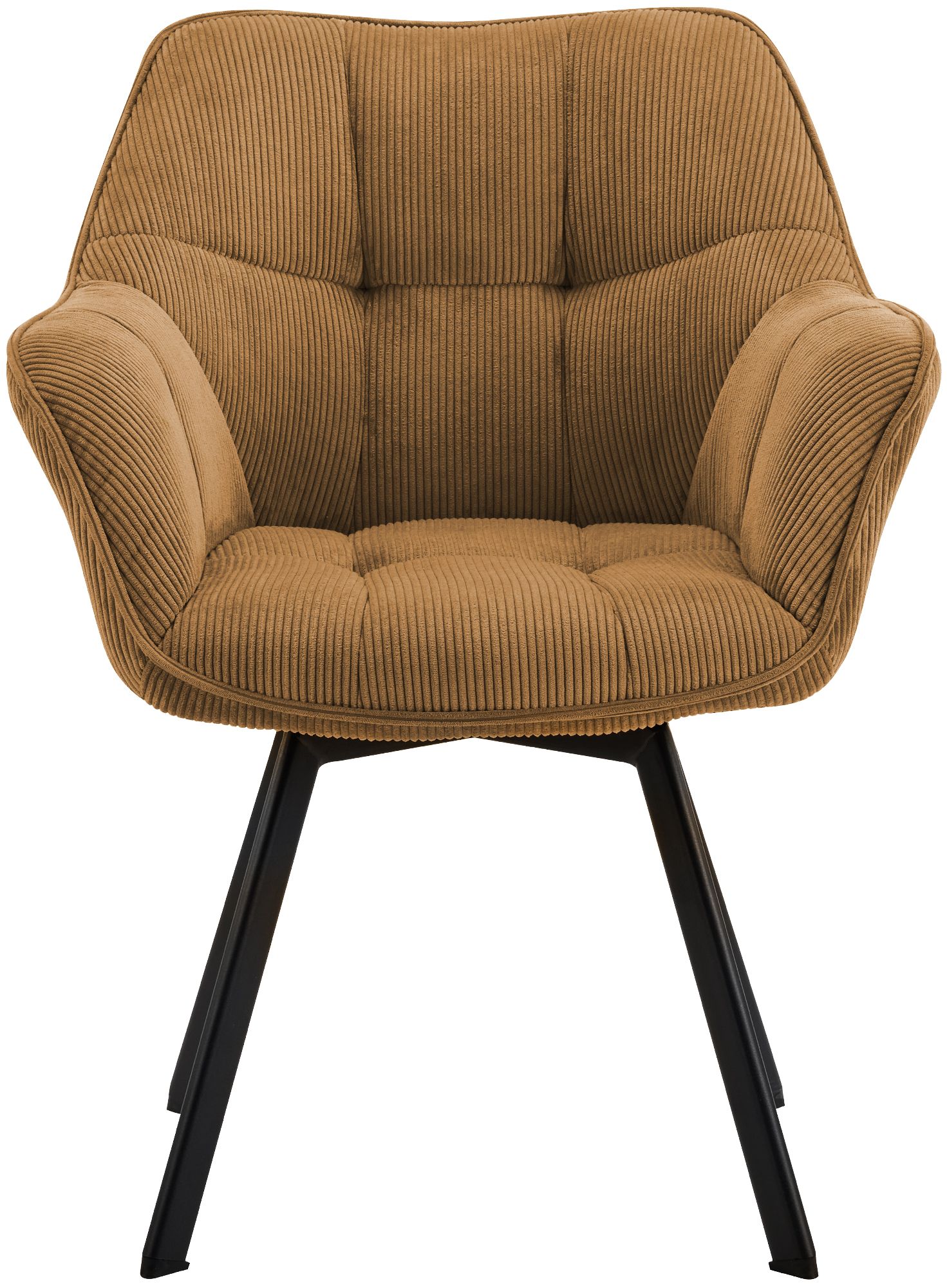 Set van 2 eetkamerstoelen Jordi Cord