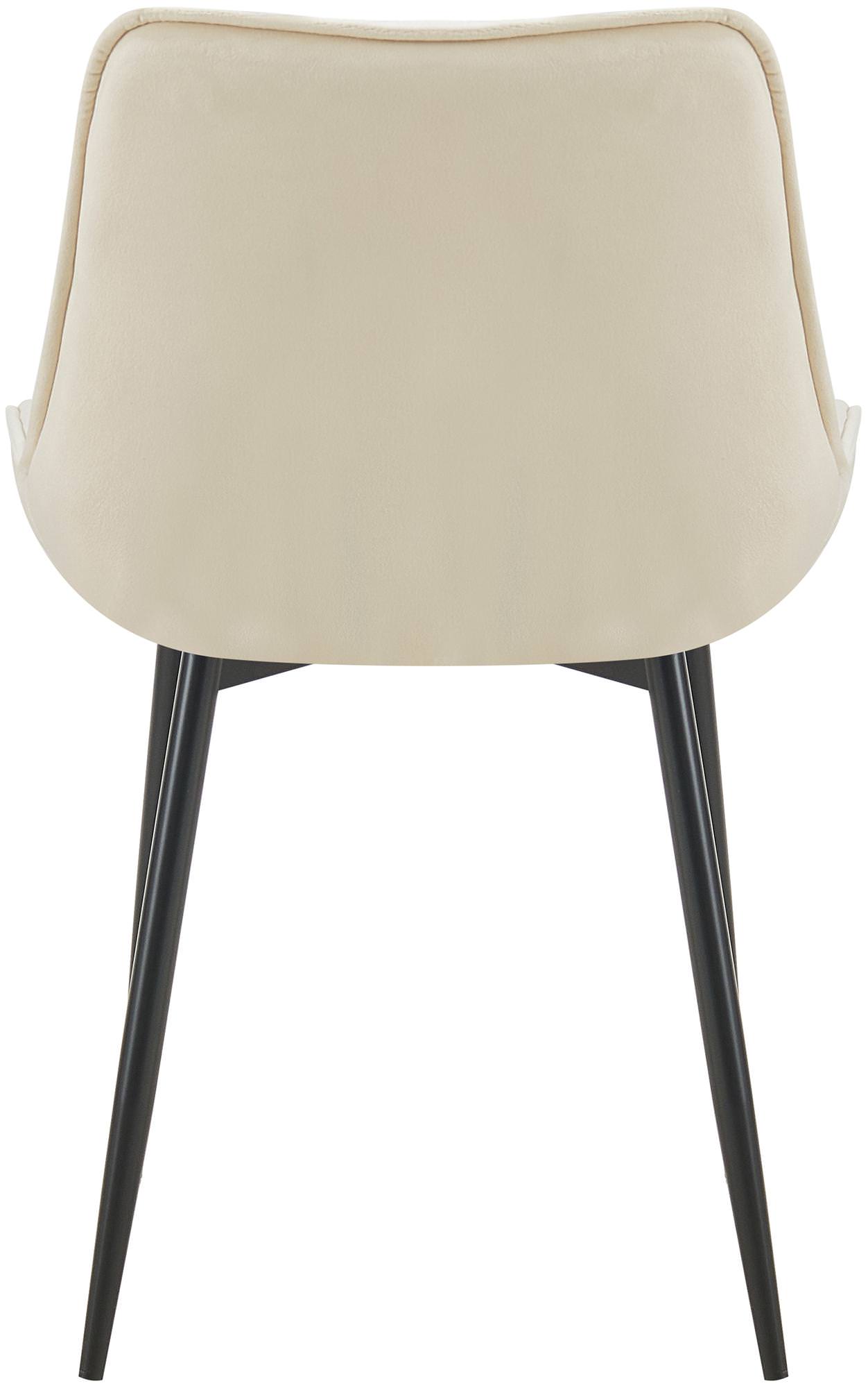 Set van 2 eetkamerstoelen Wallace fluweel