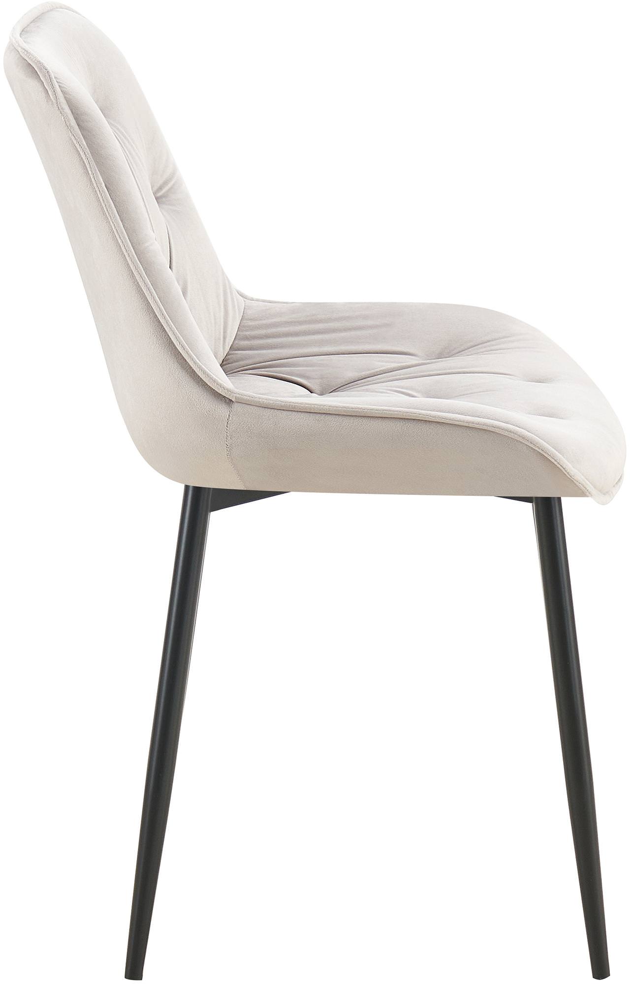 Set van 2 eetkamerstoelen Wallace fluweel