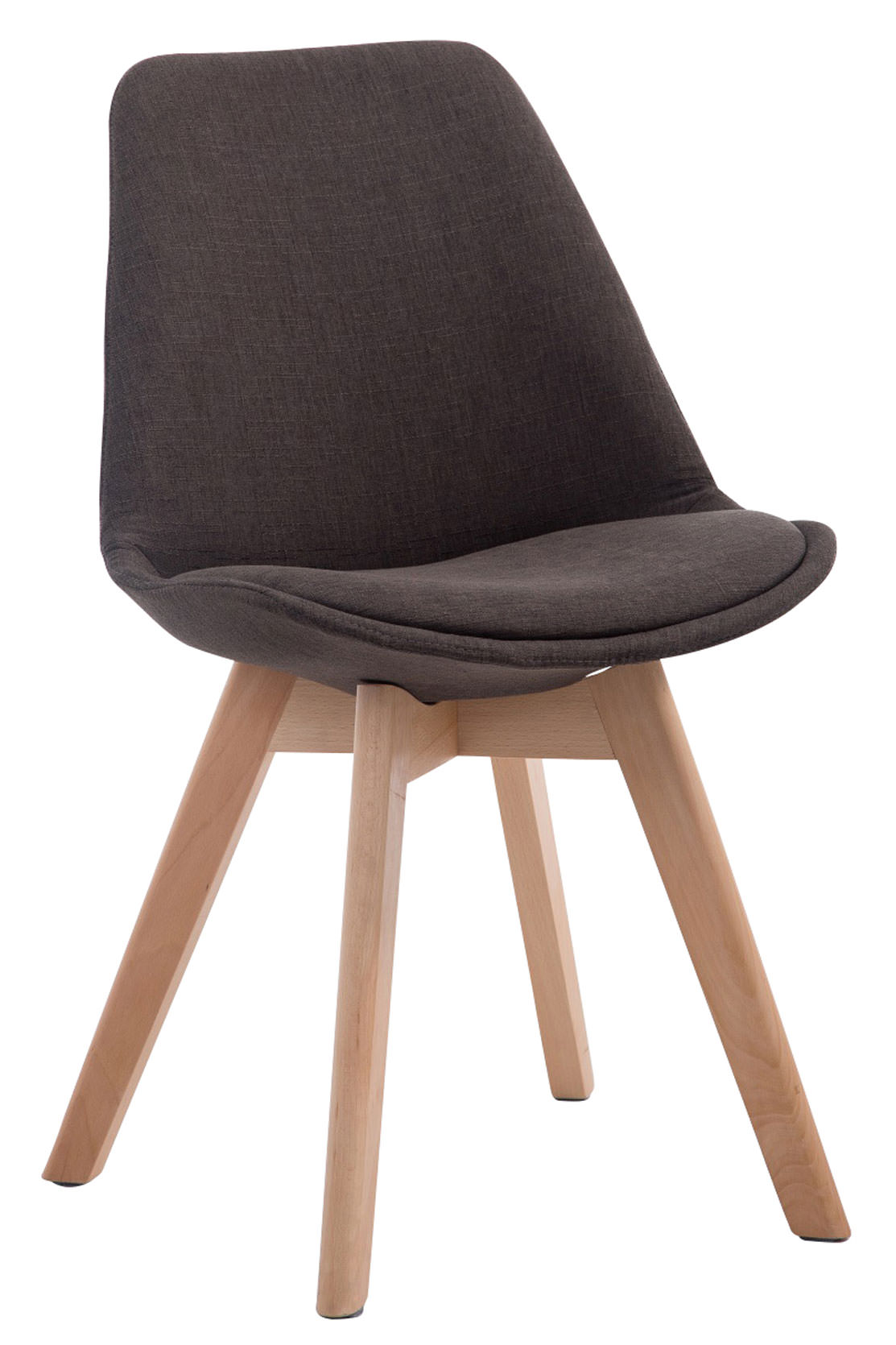 Set van 4 eetkamerstoelen Borneo V2 Stof