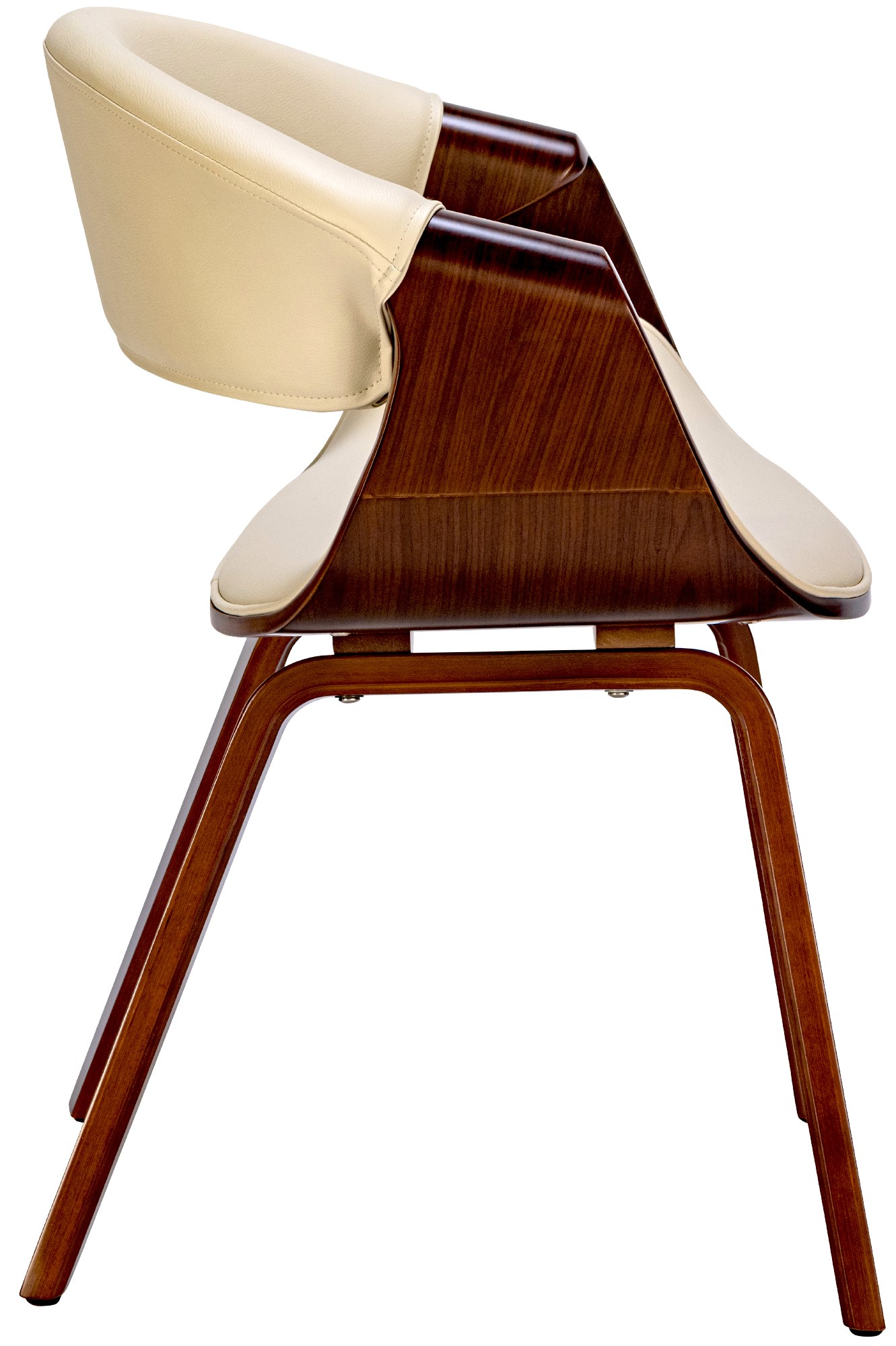 Set van 2 eetkamerstoelen Foley