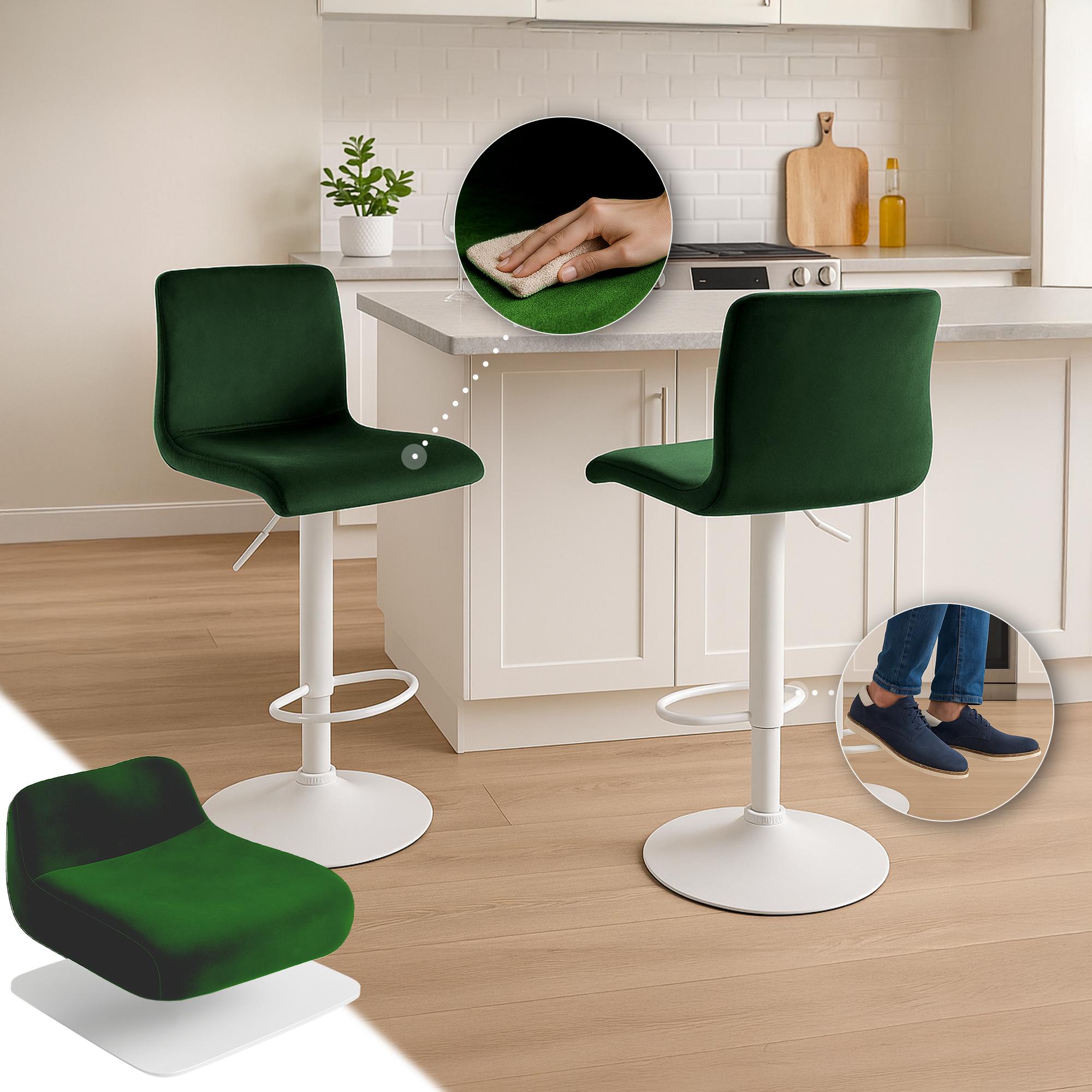 Barkruk Hover Fluweel