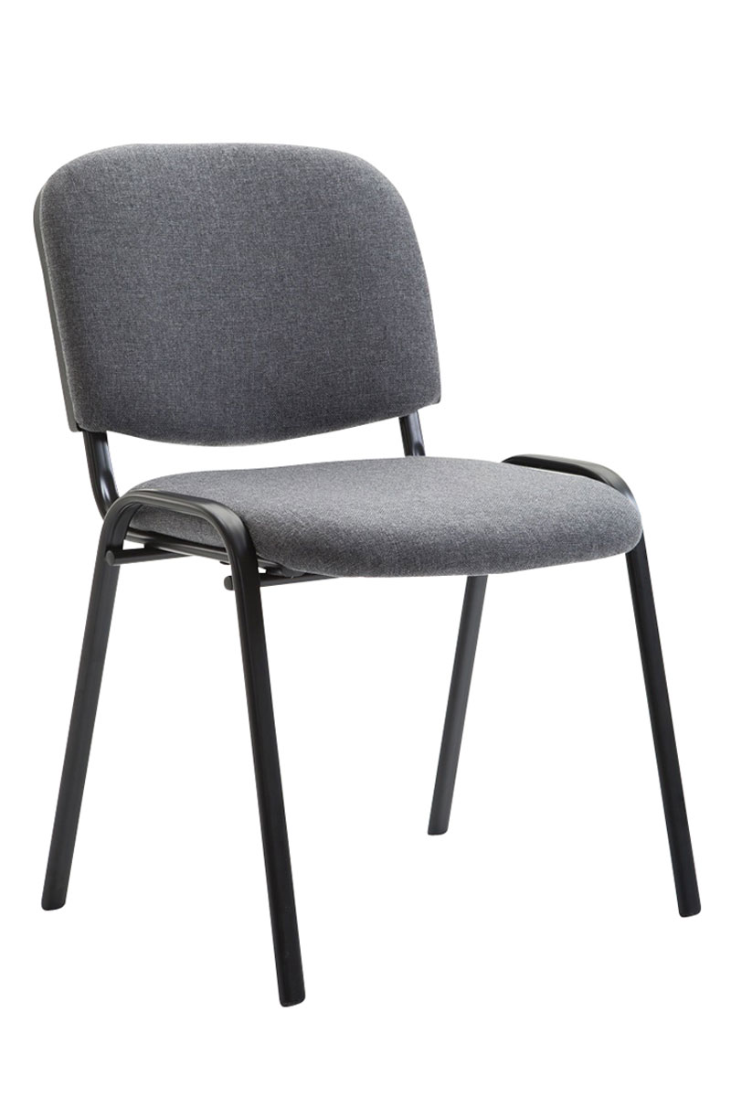 12x Stapelbare Eetkamerstoel Ken Stof