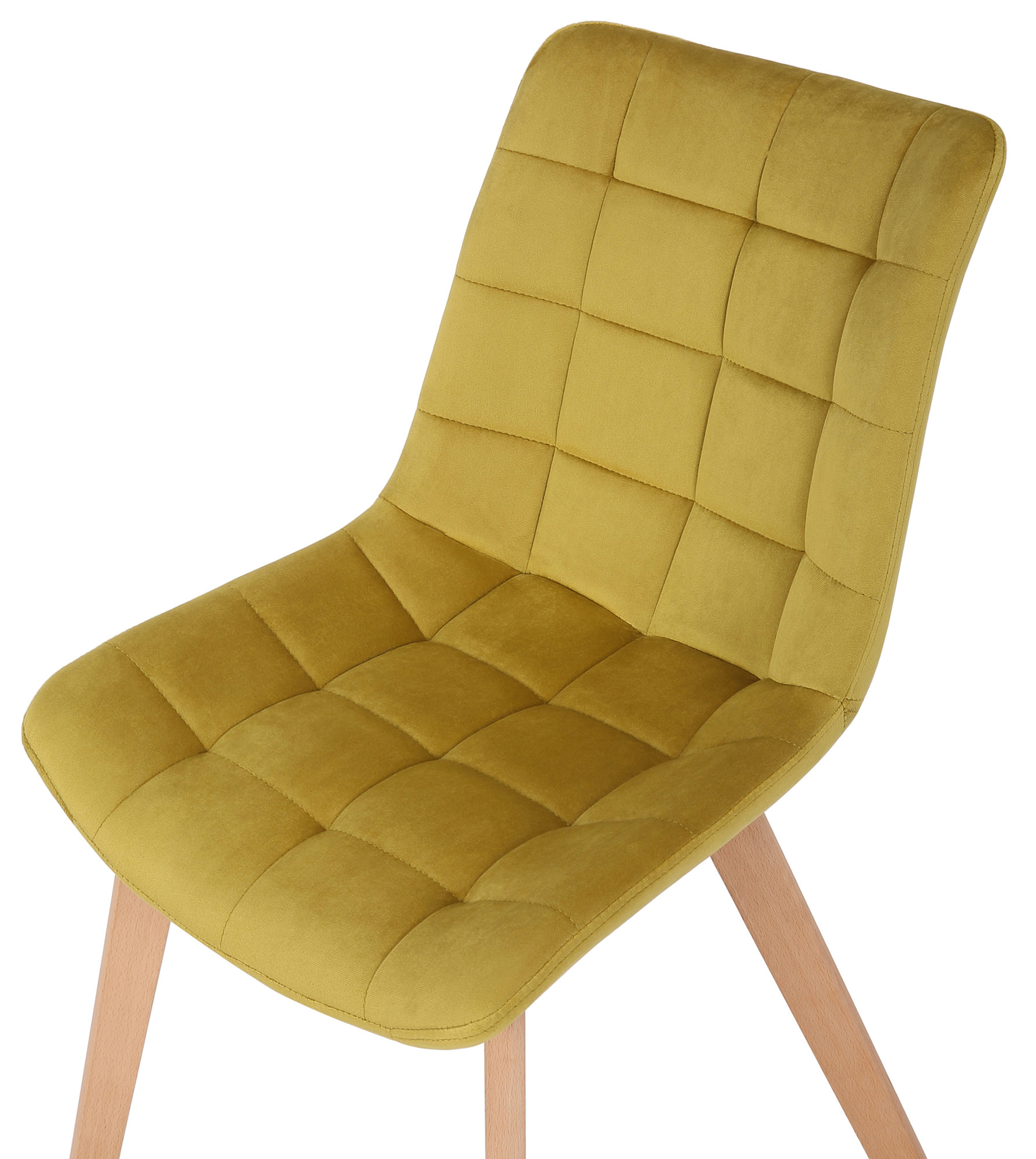Set van 2 Eetkamerstoelen Passaic Fluweel