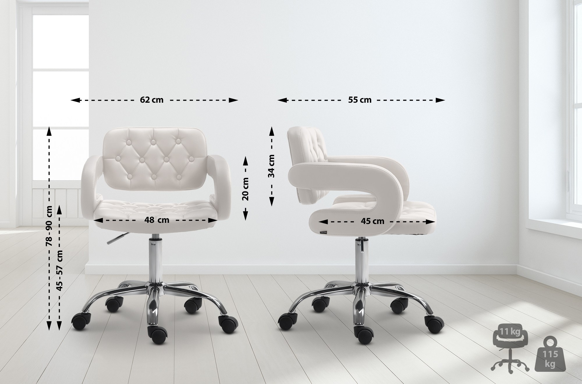 Lounger Dublin Kunstleer
