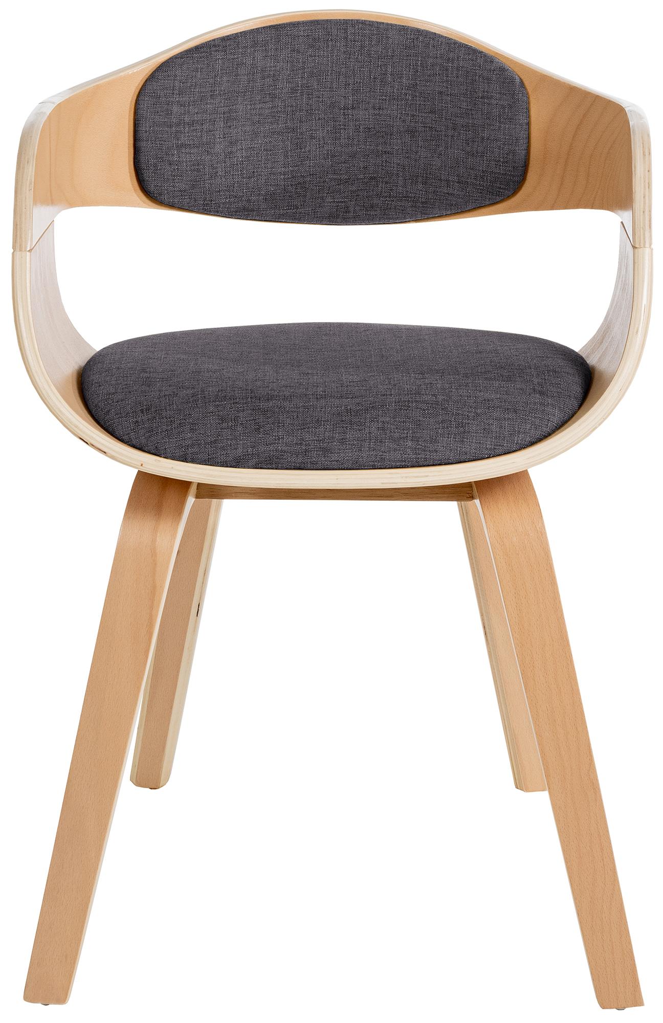 Set van 2 Kingston eetkamerstoelen Stof