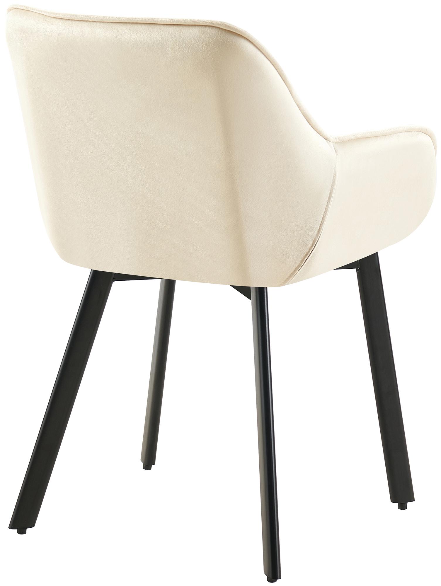 Set van 2 eetkamerstoelen Antigo Fluweel