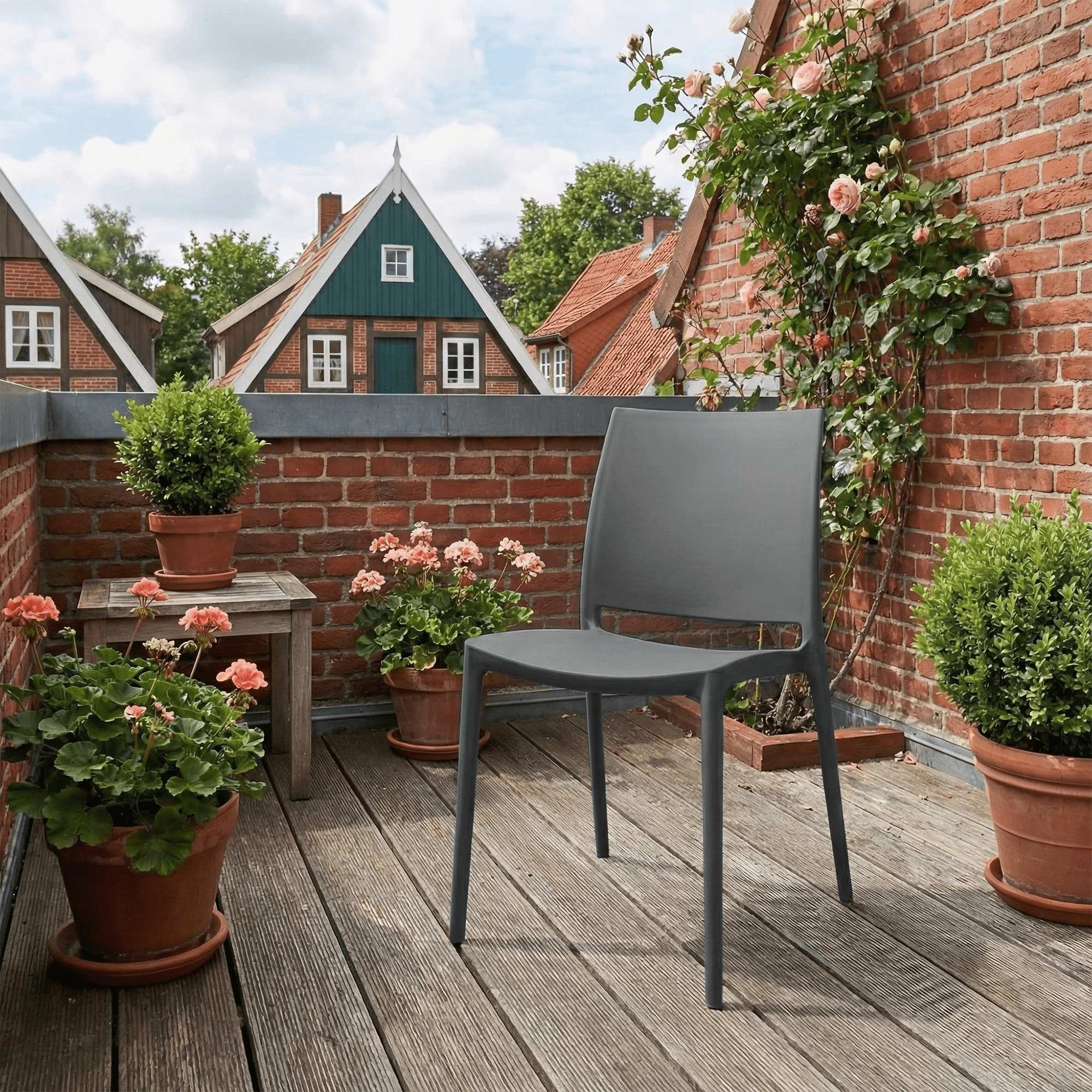 Set van 2 tuinstoelen Meton