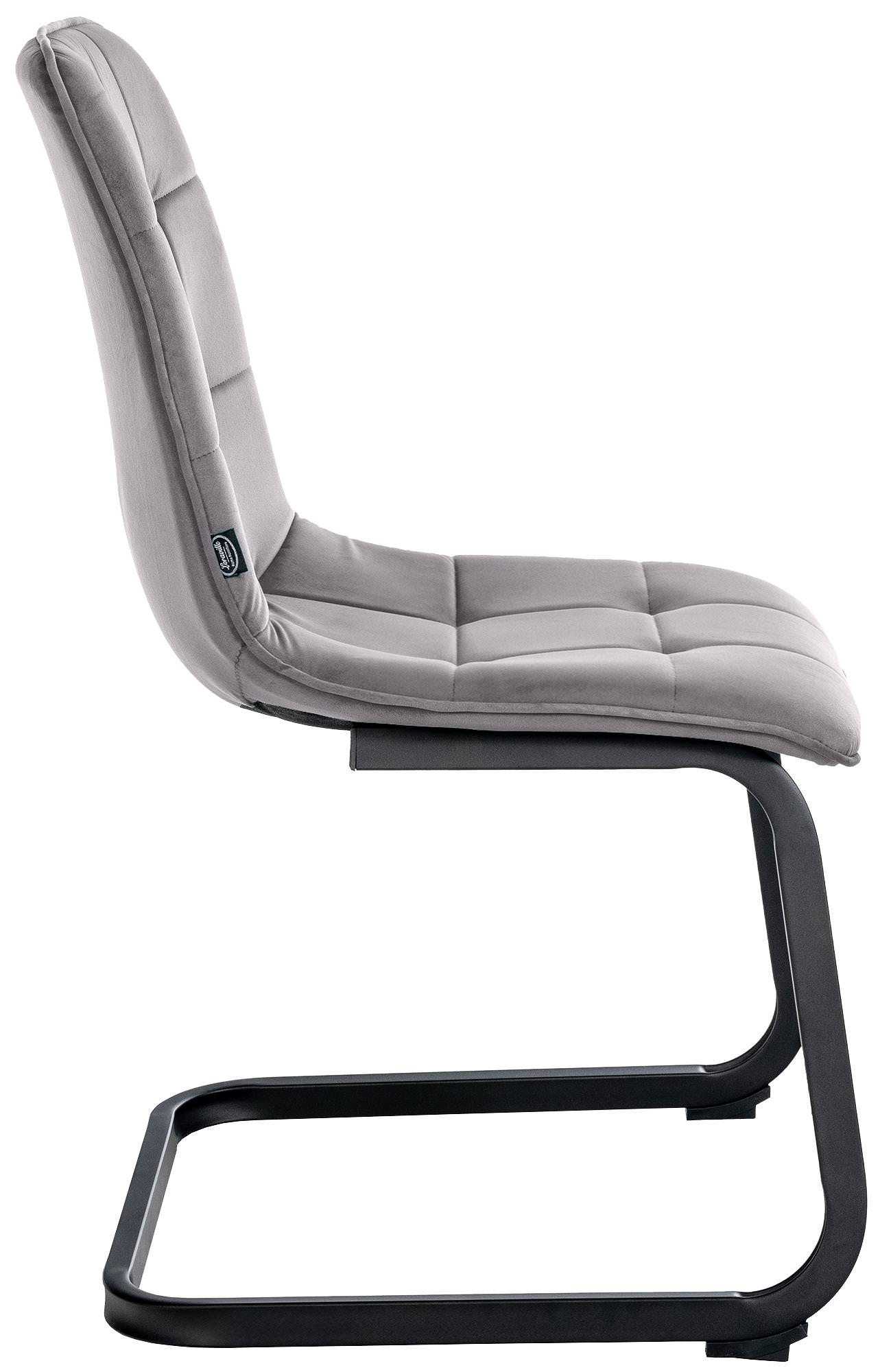 Set van 2 eetkamerstoelen Vermont fluweel