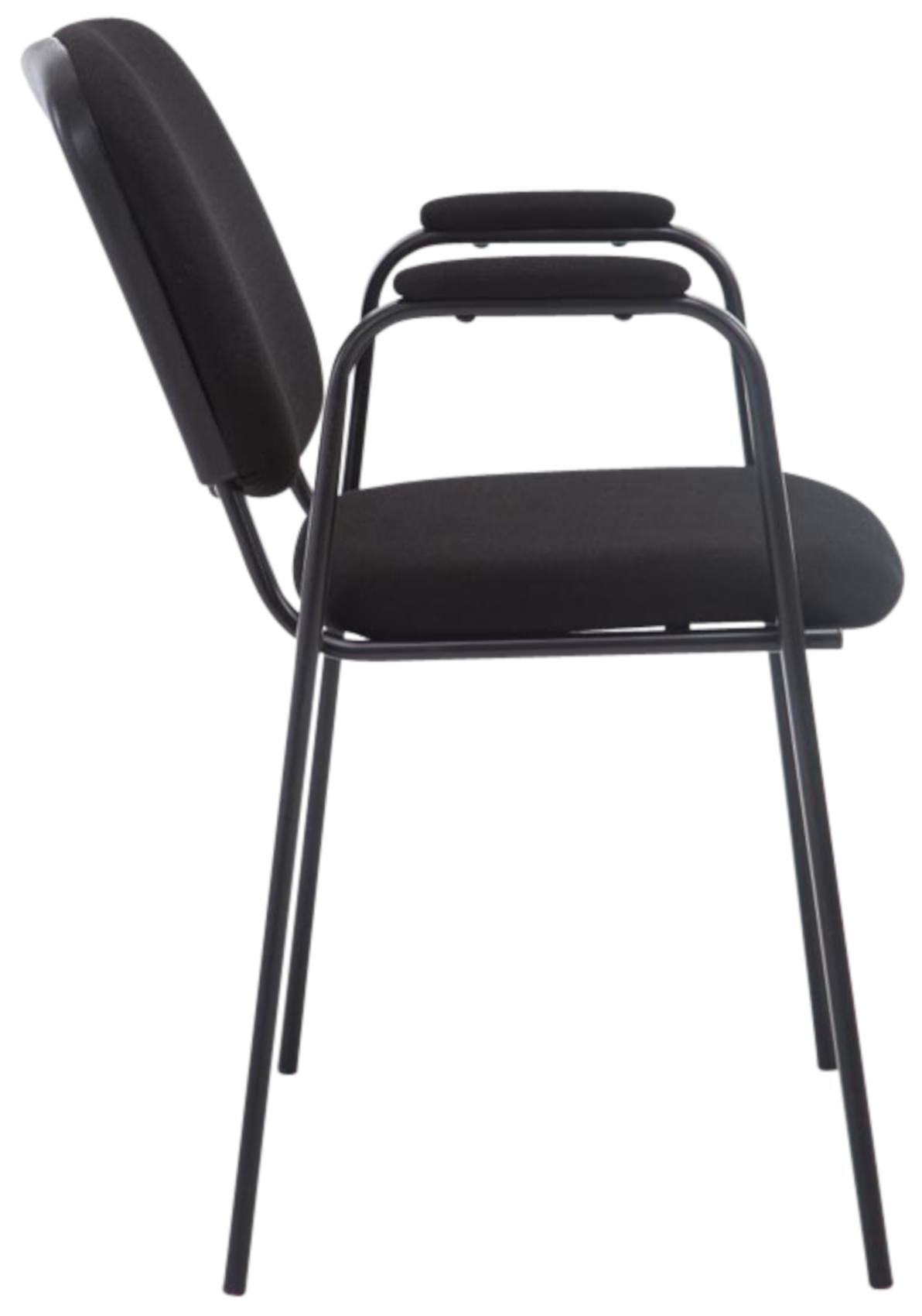 Set van 4 stapelstoelen Ken Pro stof