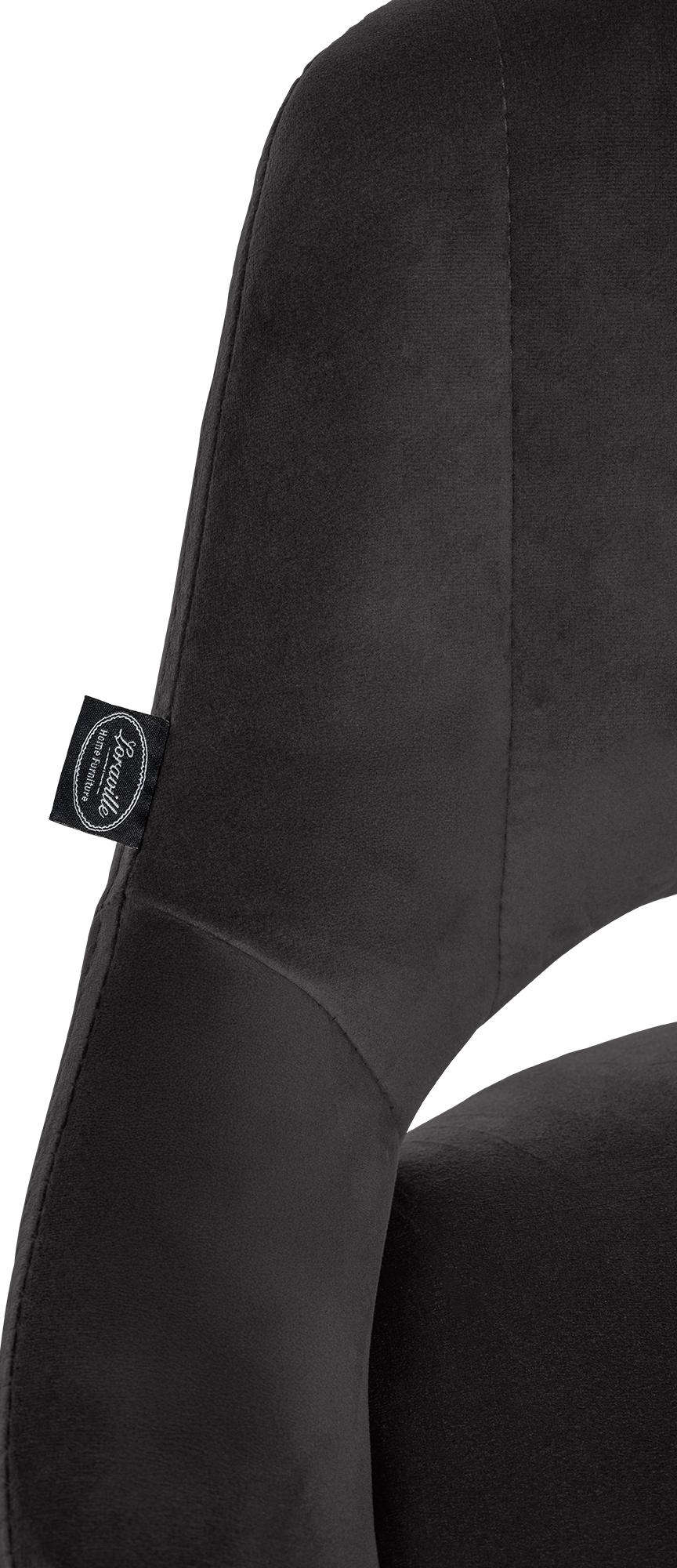 Set van 2 Barkrukken Milet Fluweel