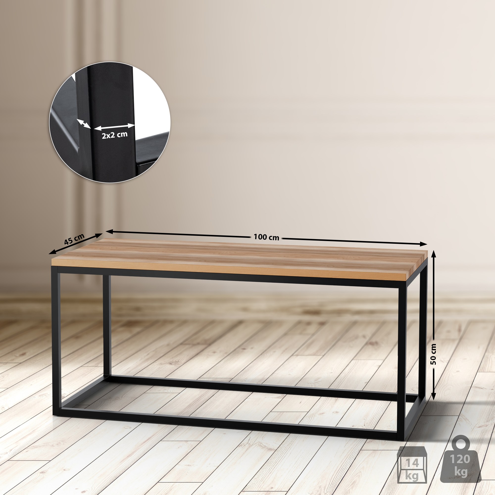 Salontafel Manteo