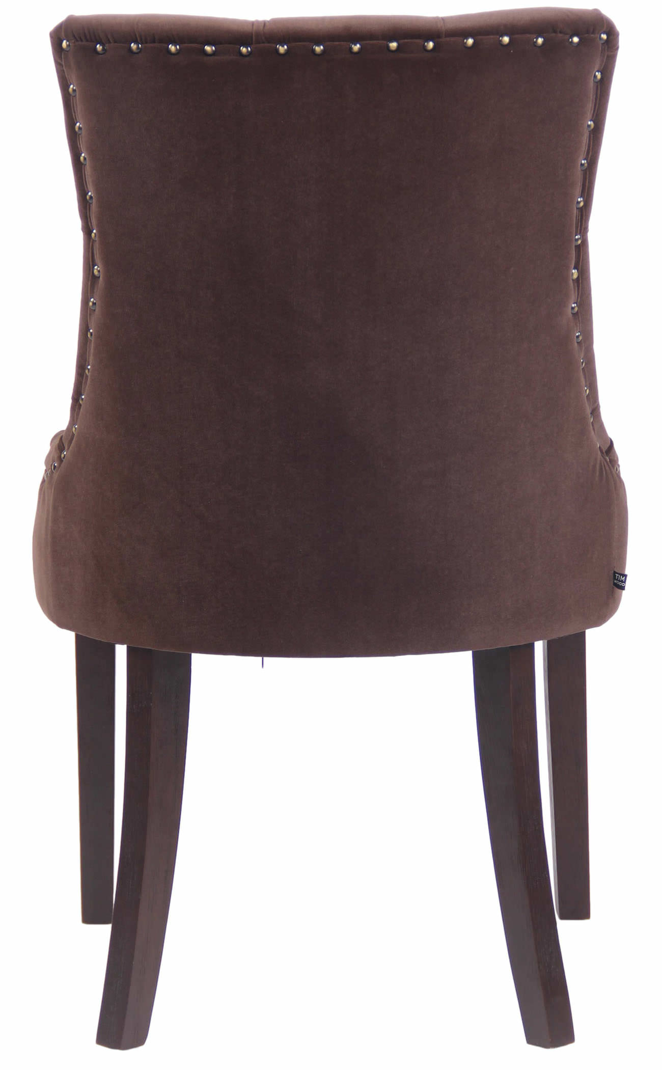 Set van 4 eetkamerstoelen Aberdeen Fluweel