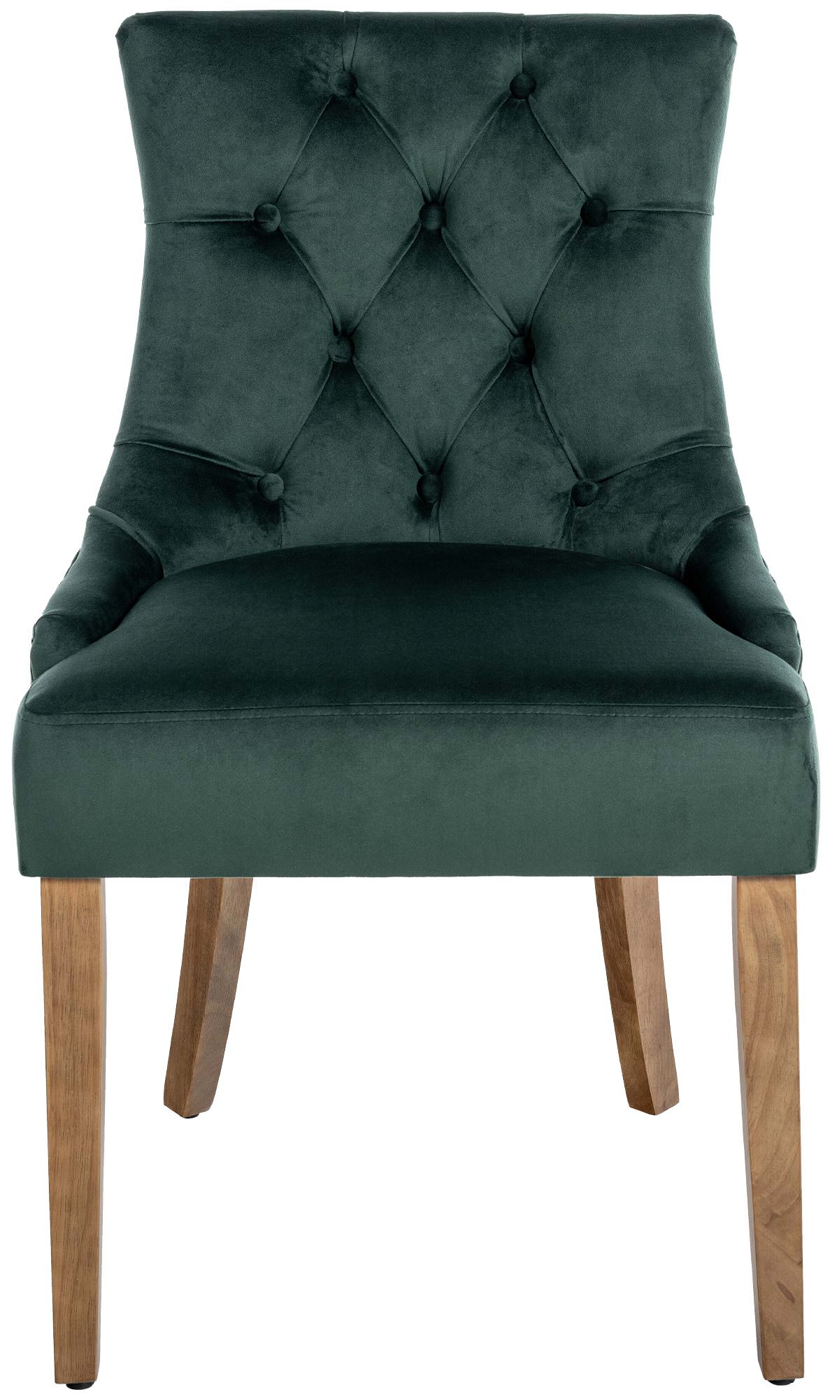 Set van 4 eetkamerstoelen Aberdeen Fluweel