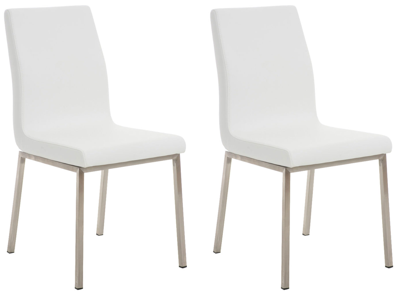 Set van 2 eetkamerstoelen Colmar - Kunstlkeer