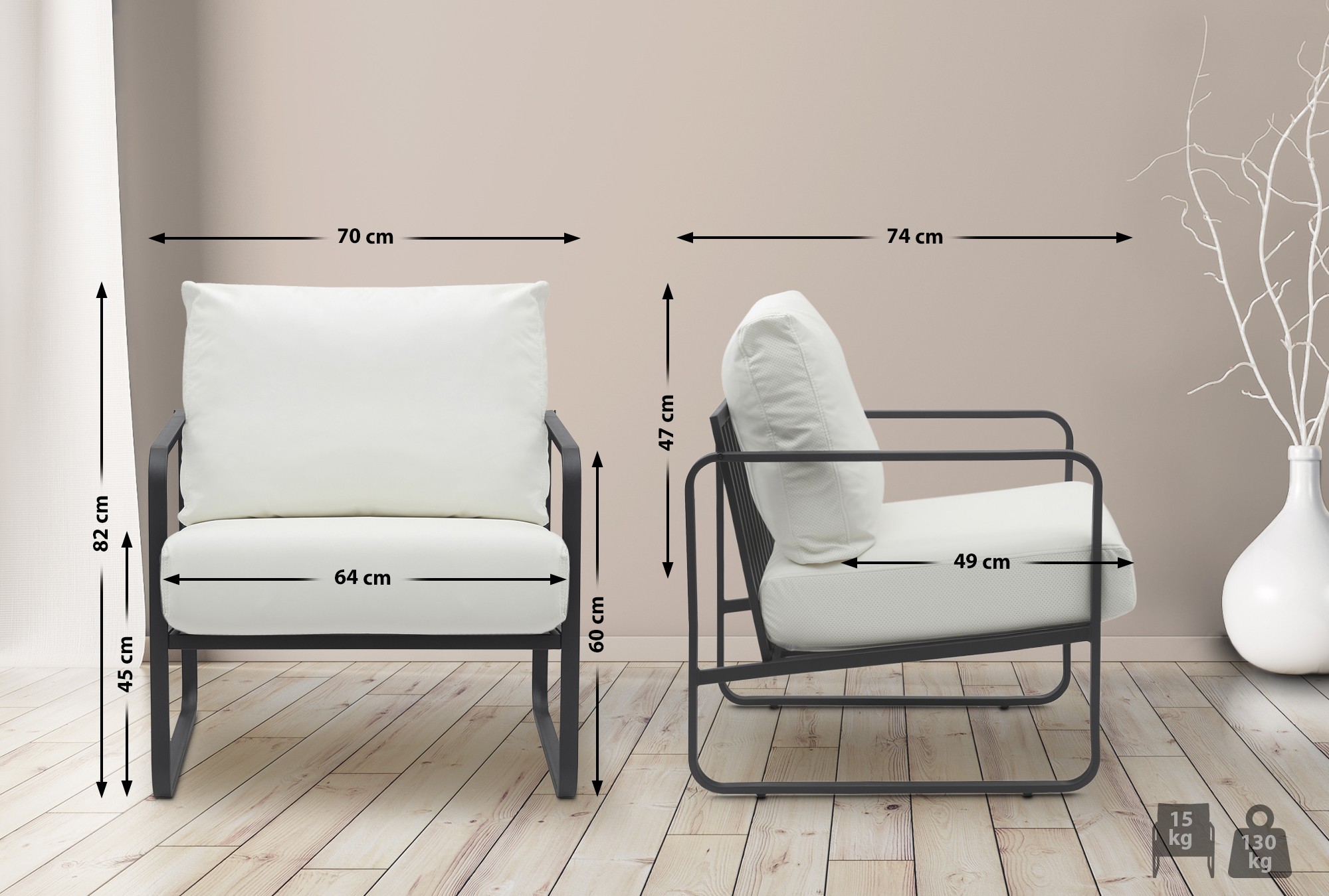 Fauteuil Manea