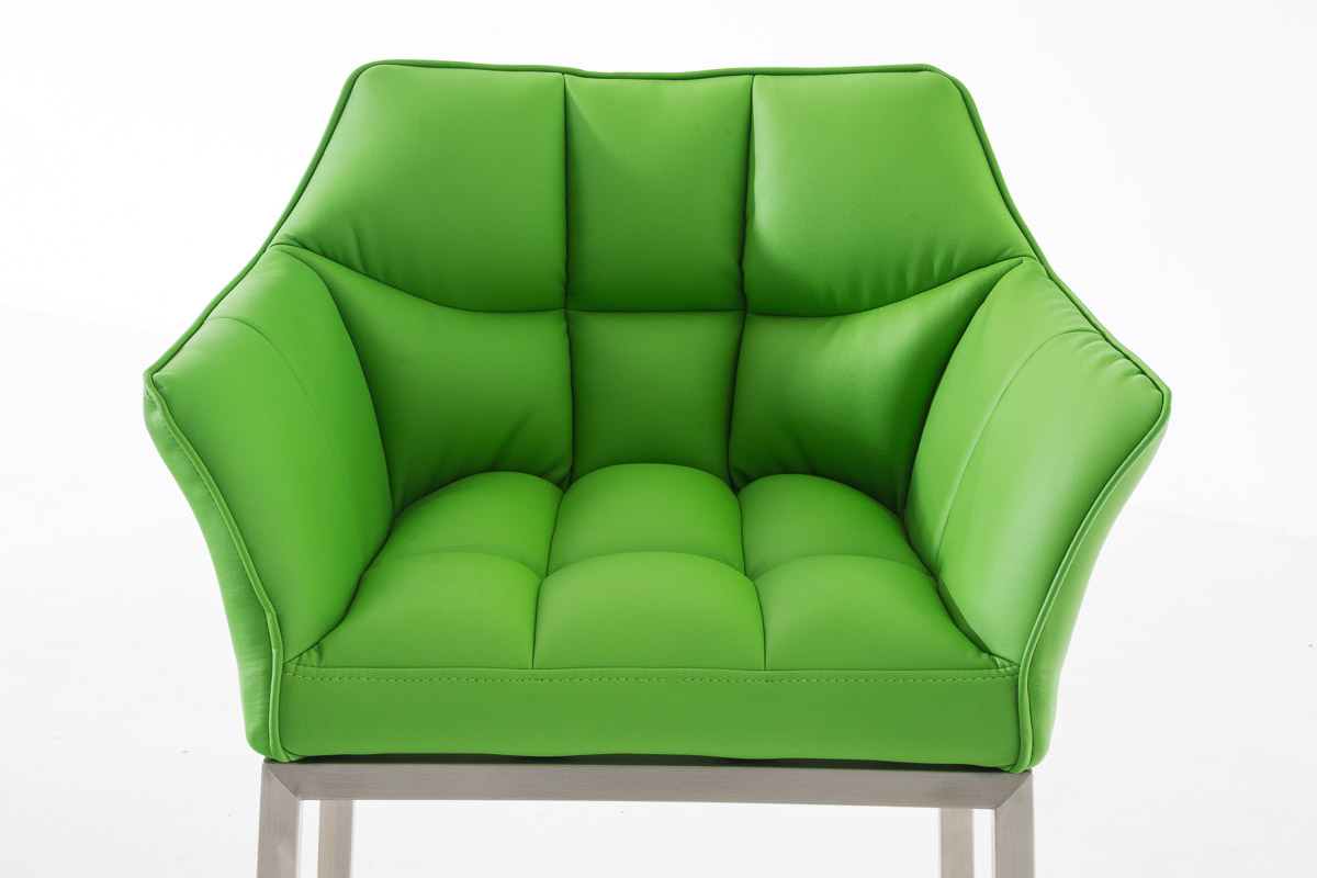 Barkruk Damaso Kunstleer met Vierpootsframe