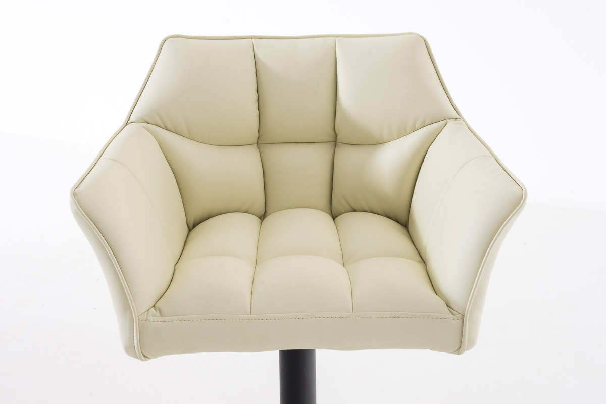 Barkruk Damaso met kunstleren bekleding