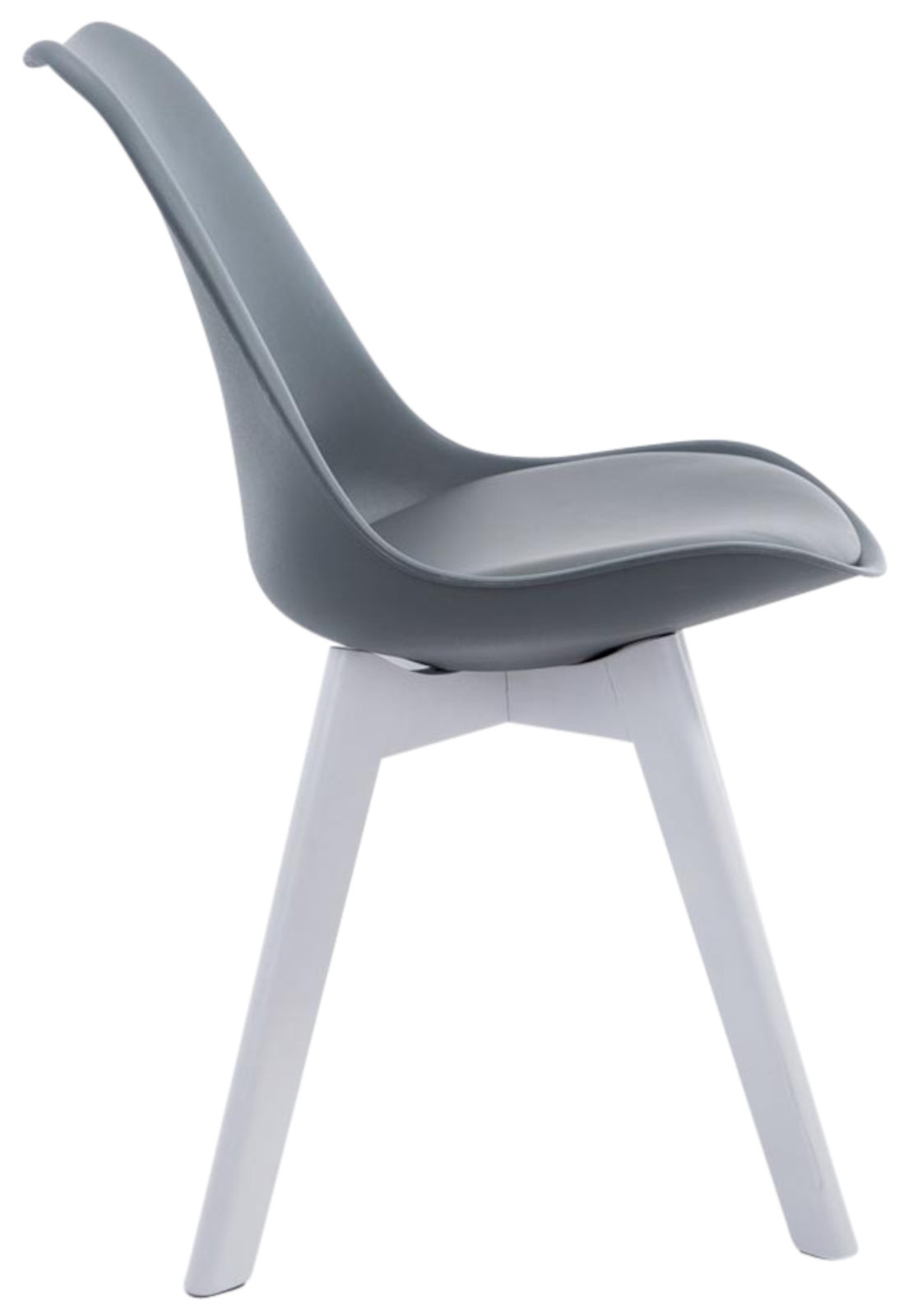 Set van 4 Eetkamerstoelen Borneo - Kunstleer