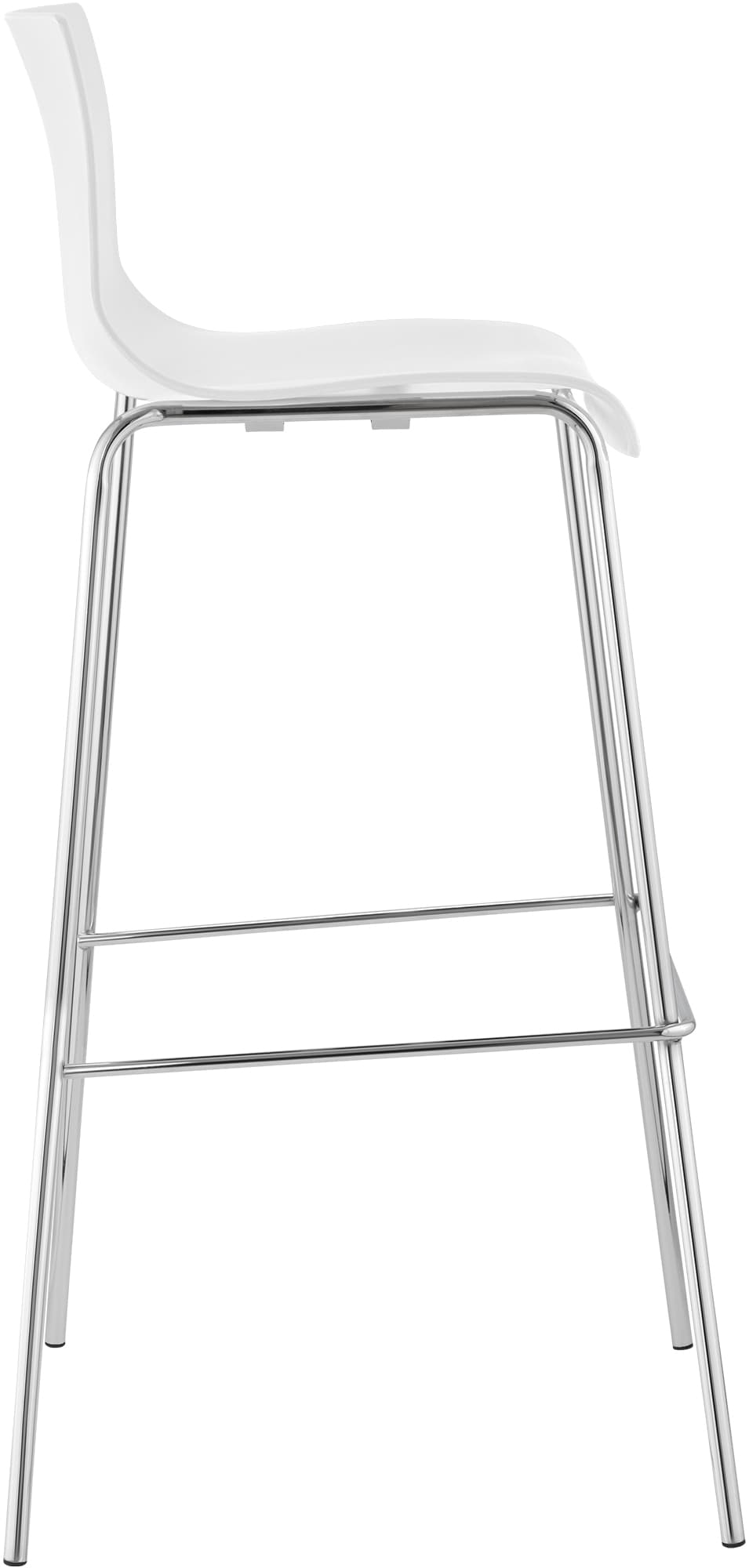 Barkruk Hover kunststof 4-potig frame