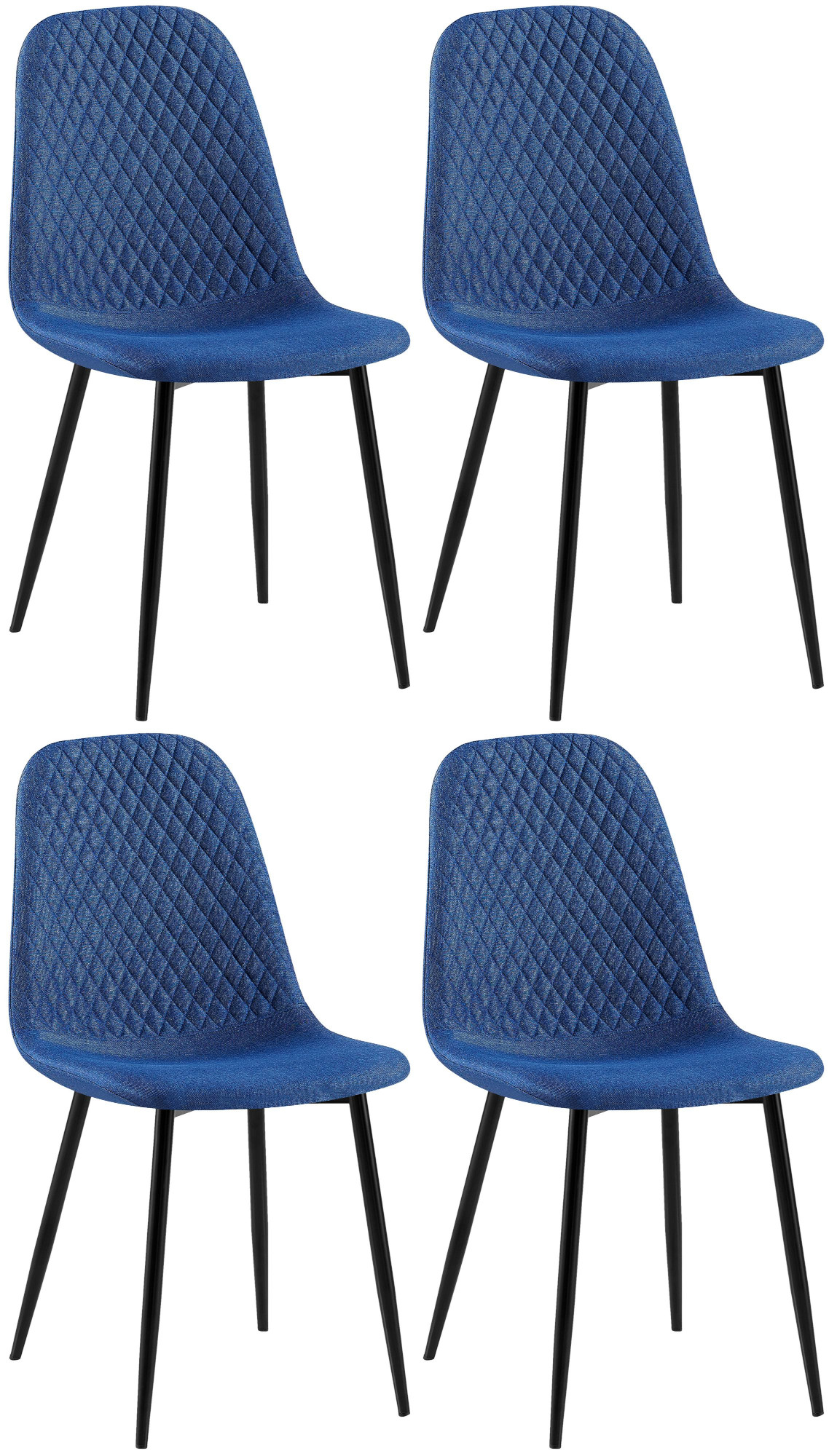 Set van 4 eetkamerstoelen Giverny