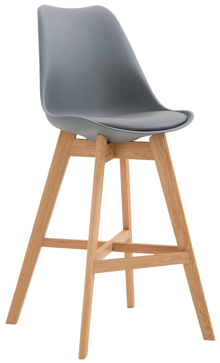 Set van 2 barkrukken Cannes kunststof / kunstleder