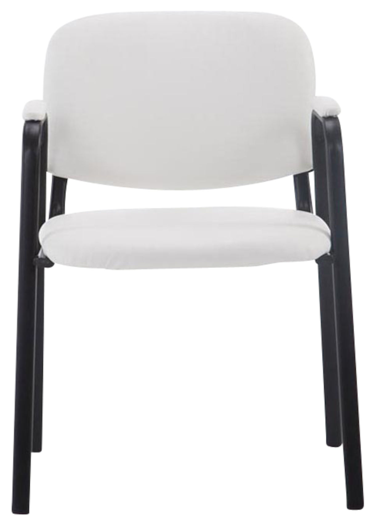Set van 4 stapelstoelen Ken Pro kunstleer