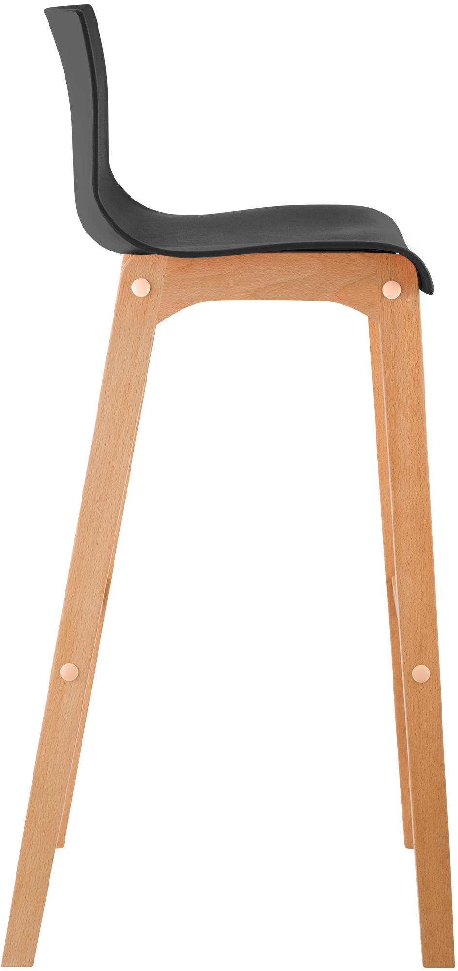 Barkruk Hover Kunststof Vierpootsframe Natura