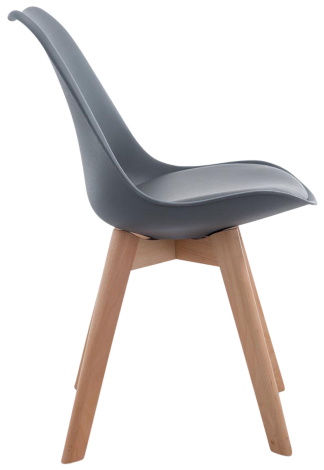 Set van 4 Eetkamerstoelen Borneo - Kunstleer