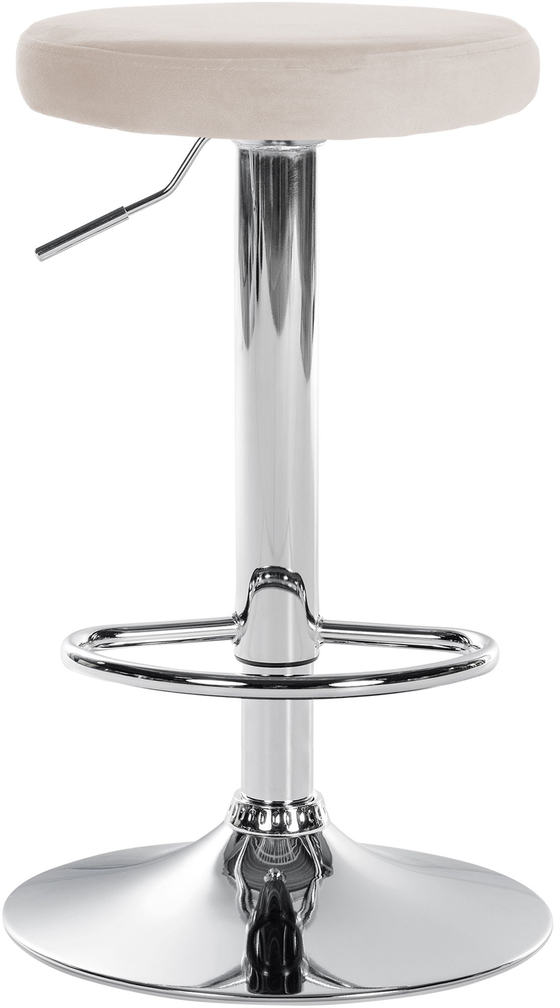 Set van 2 barkrukken Ponte fluweel