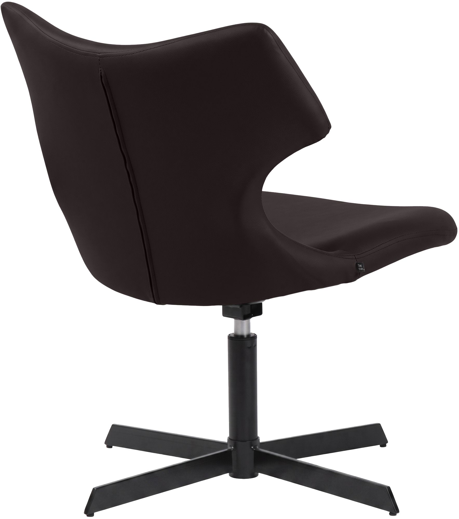 Set van 2 loungestoelen Welland - lederlook