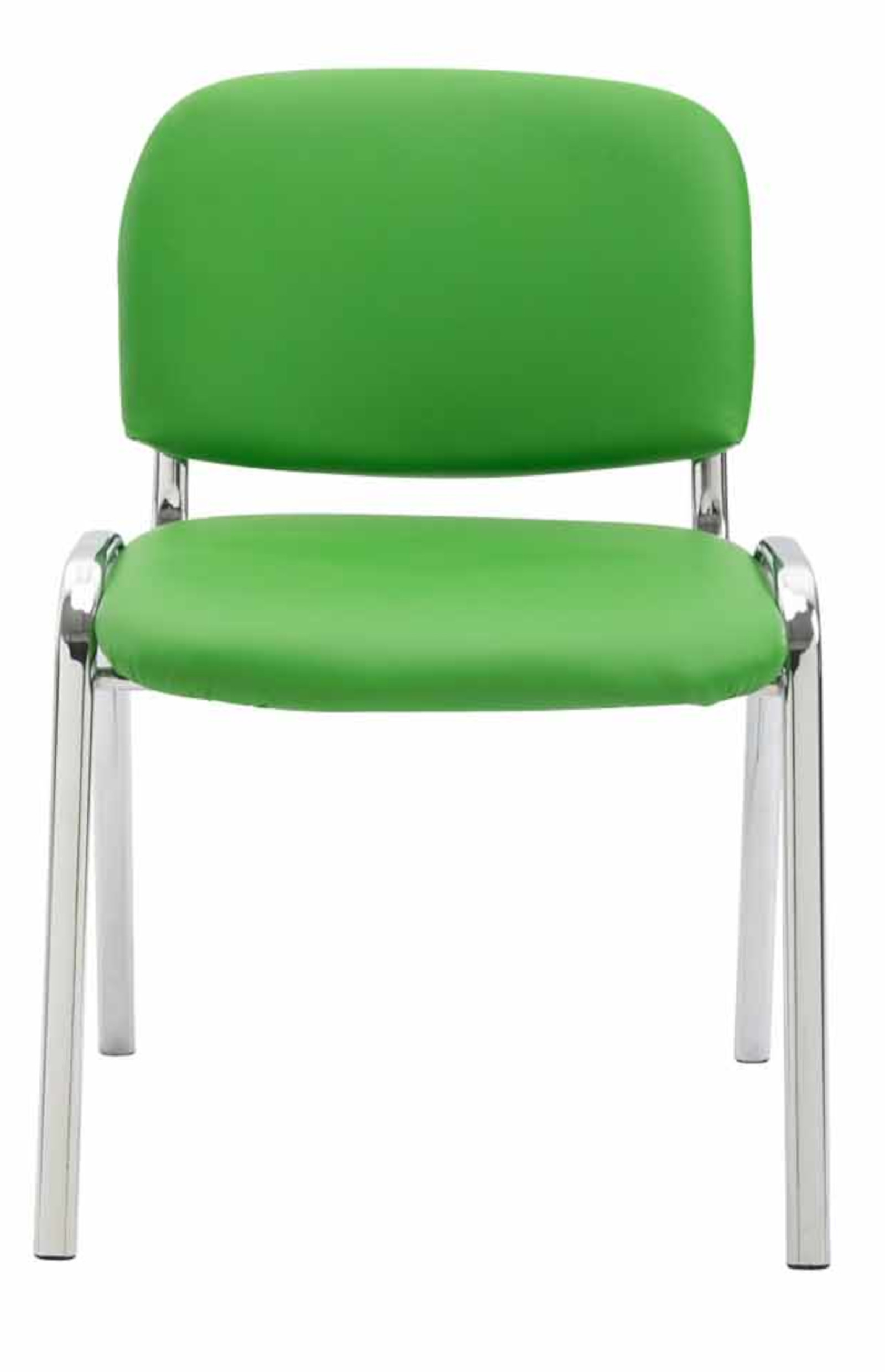 Set van 4 stoelen Ken Chroom Kunstleer
