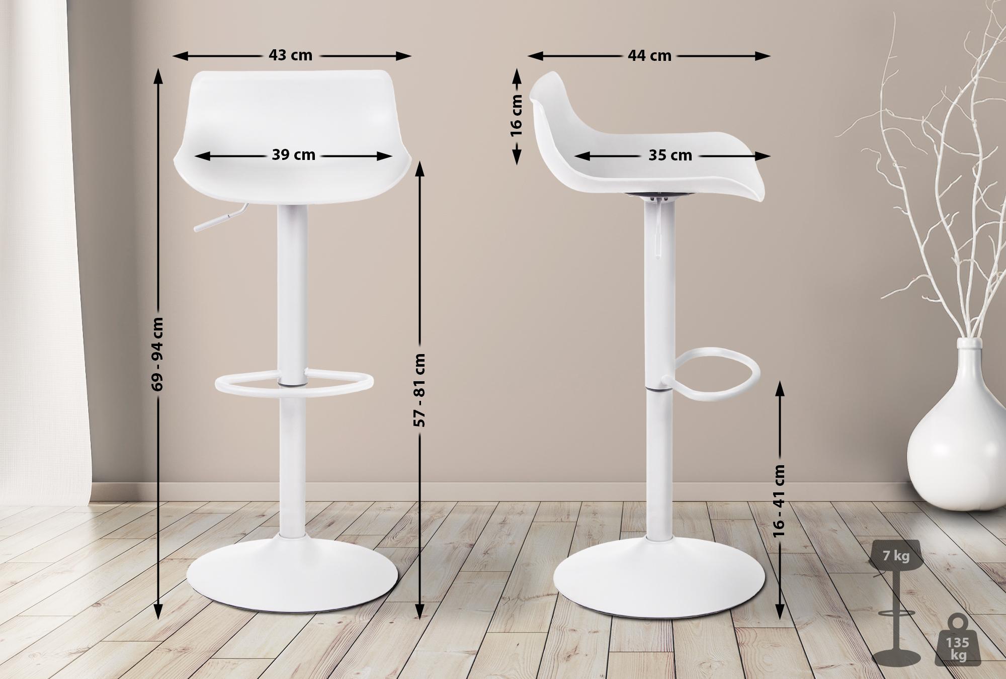 Set van 2 barkrukken Aveiro