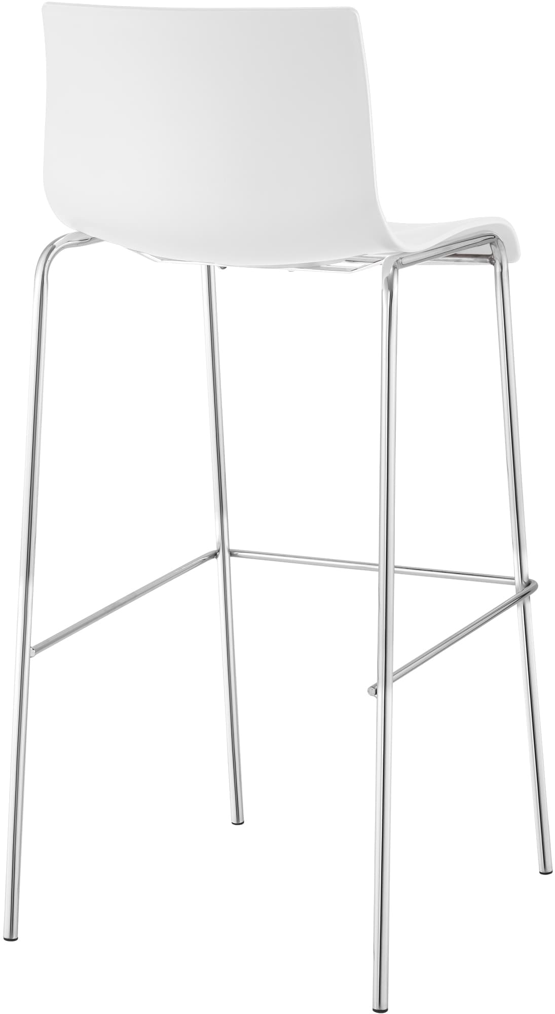 Barkruk Hover kunststof 4-potig frame