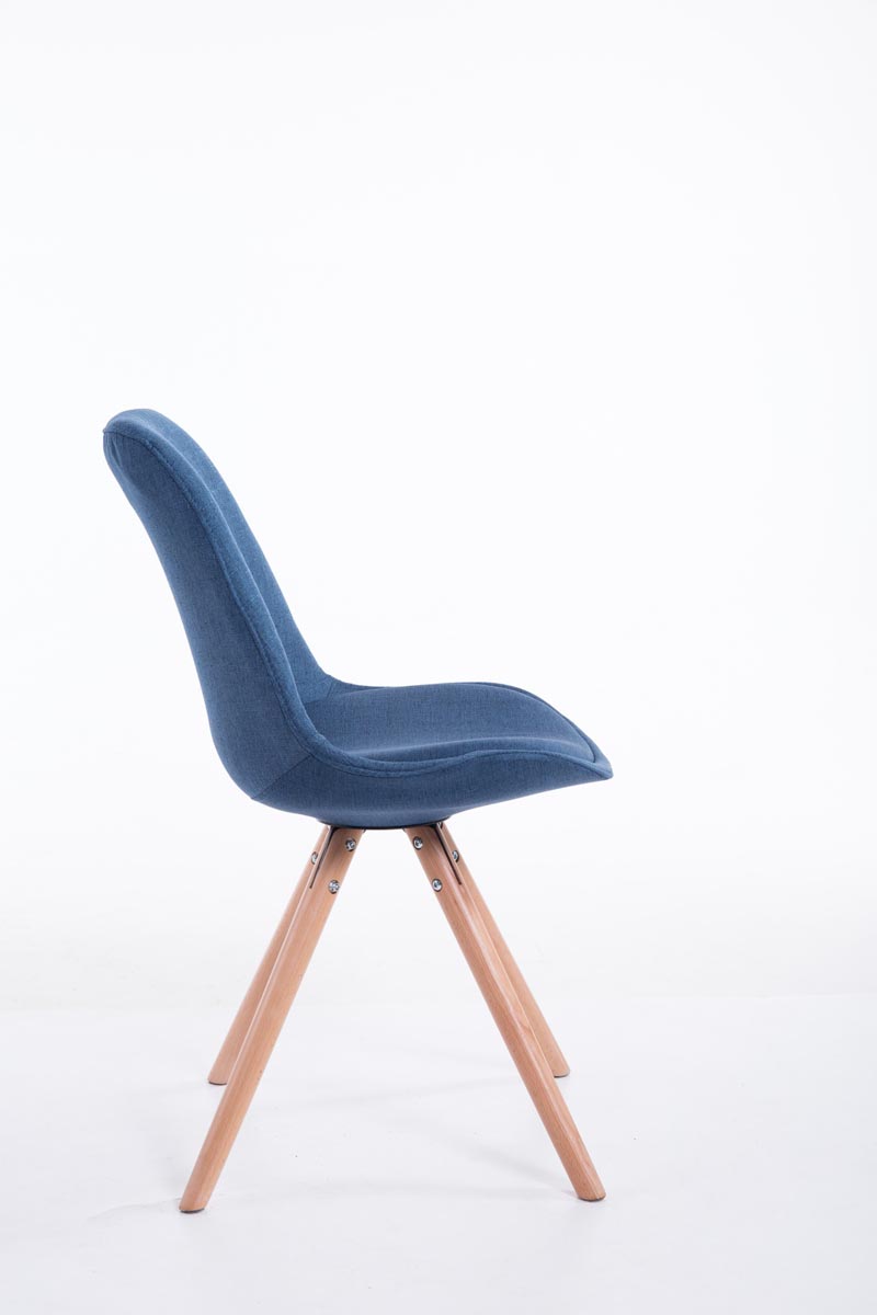 Eetkamerstoel Toulouse Rond frame Stof