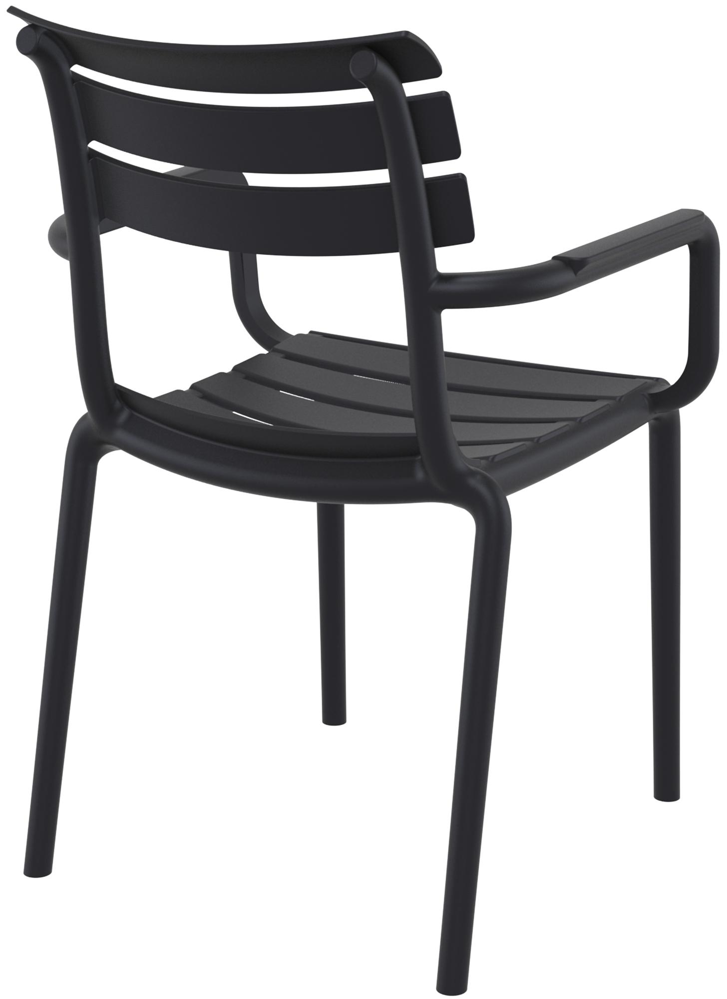 Set van 4 tuinstoelen Paris