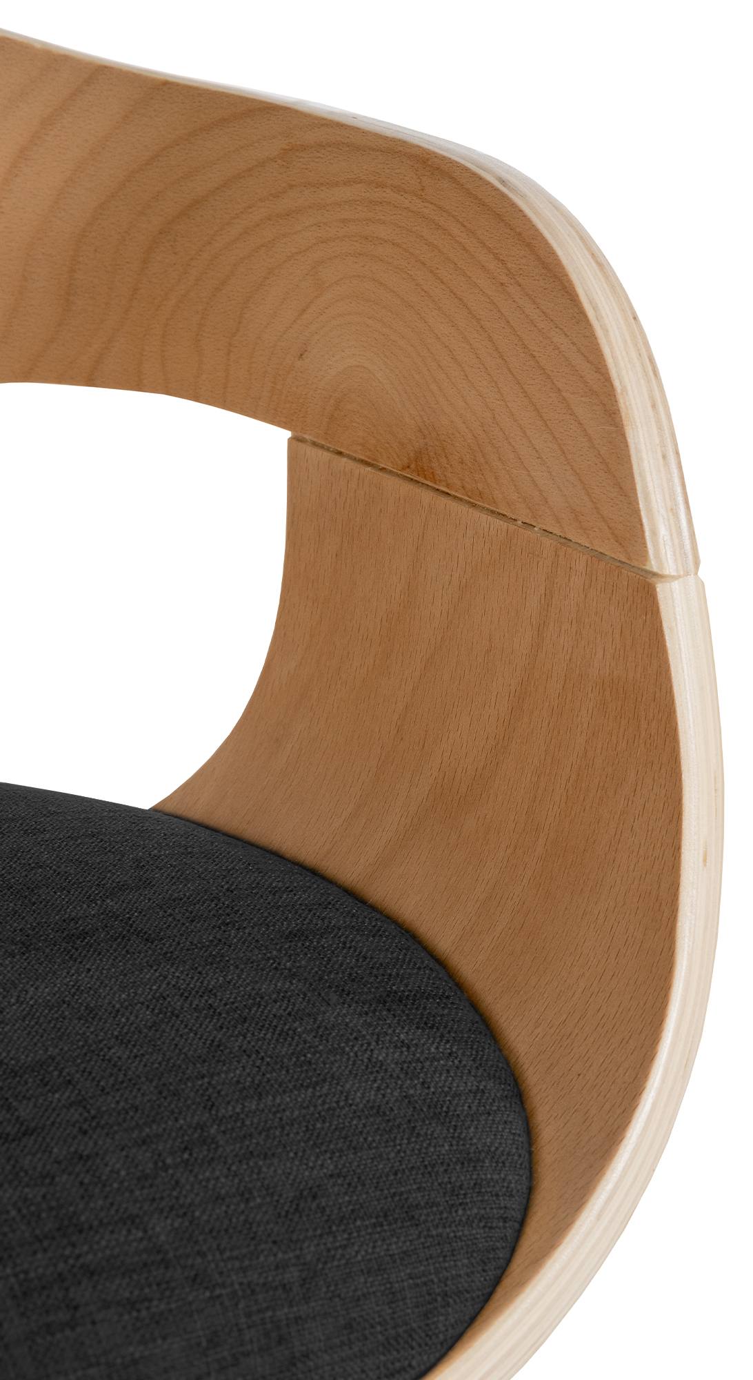 Set van 2 Kingston eetkamerstoelen Stof