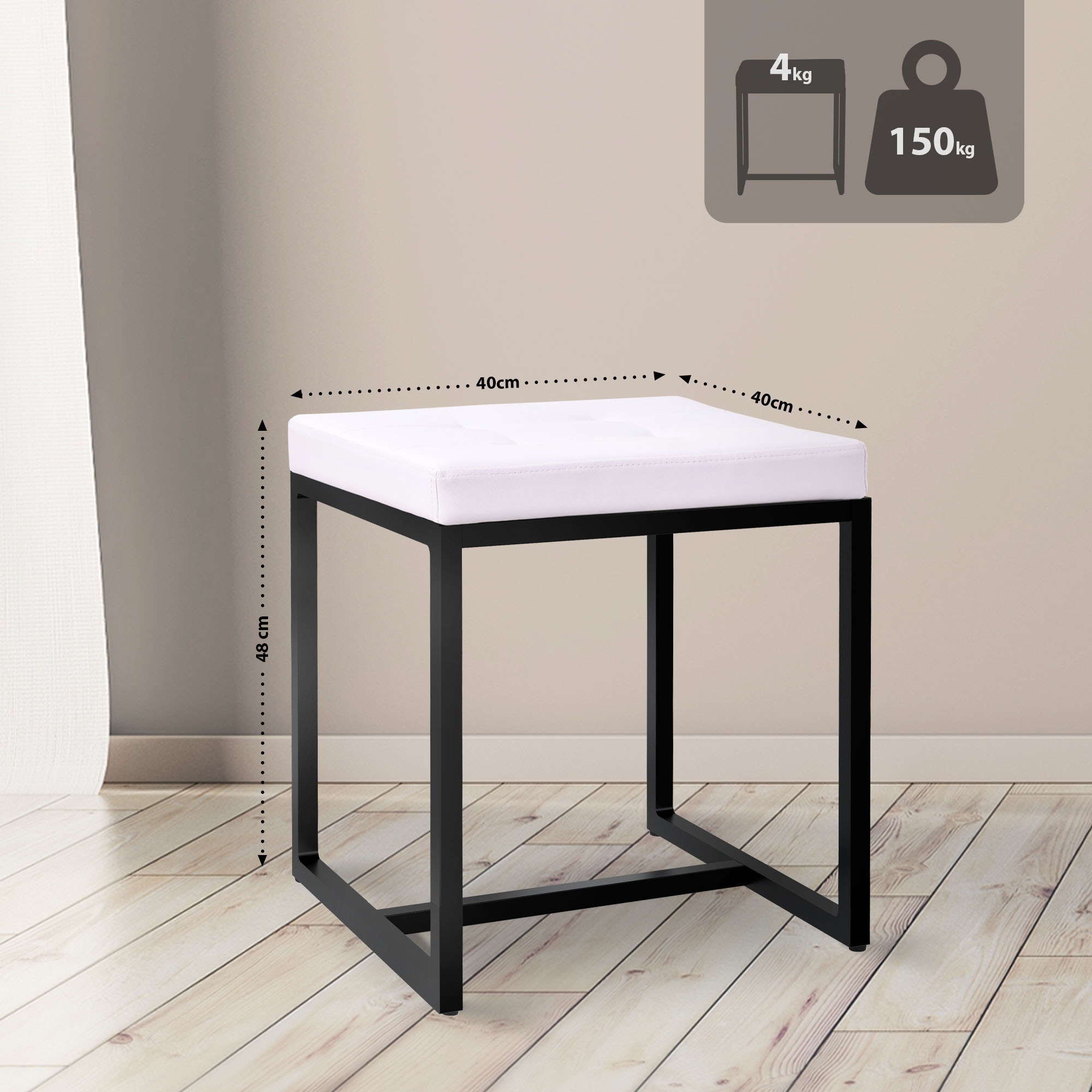 Barci kruk met zwart frame
