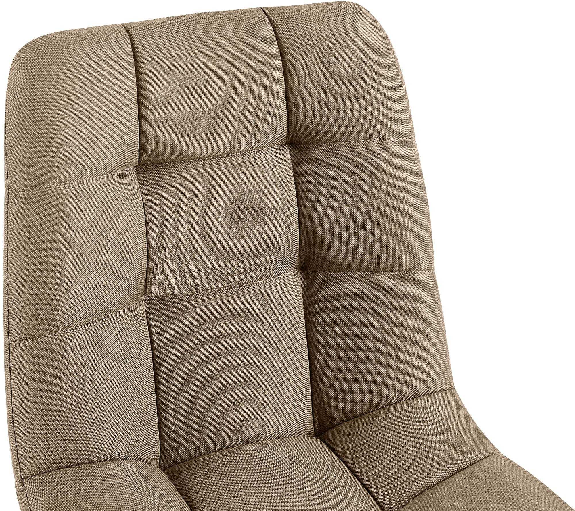 Set van 4 eetkamerstoelen Antibes stof