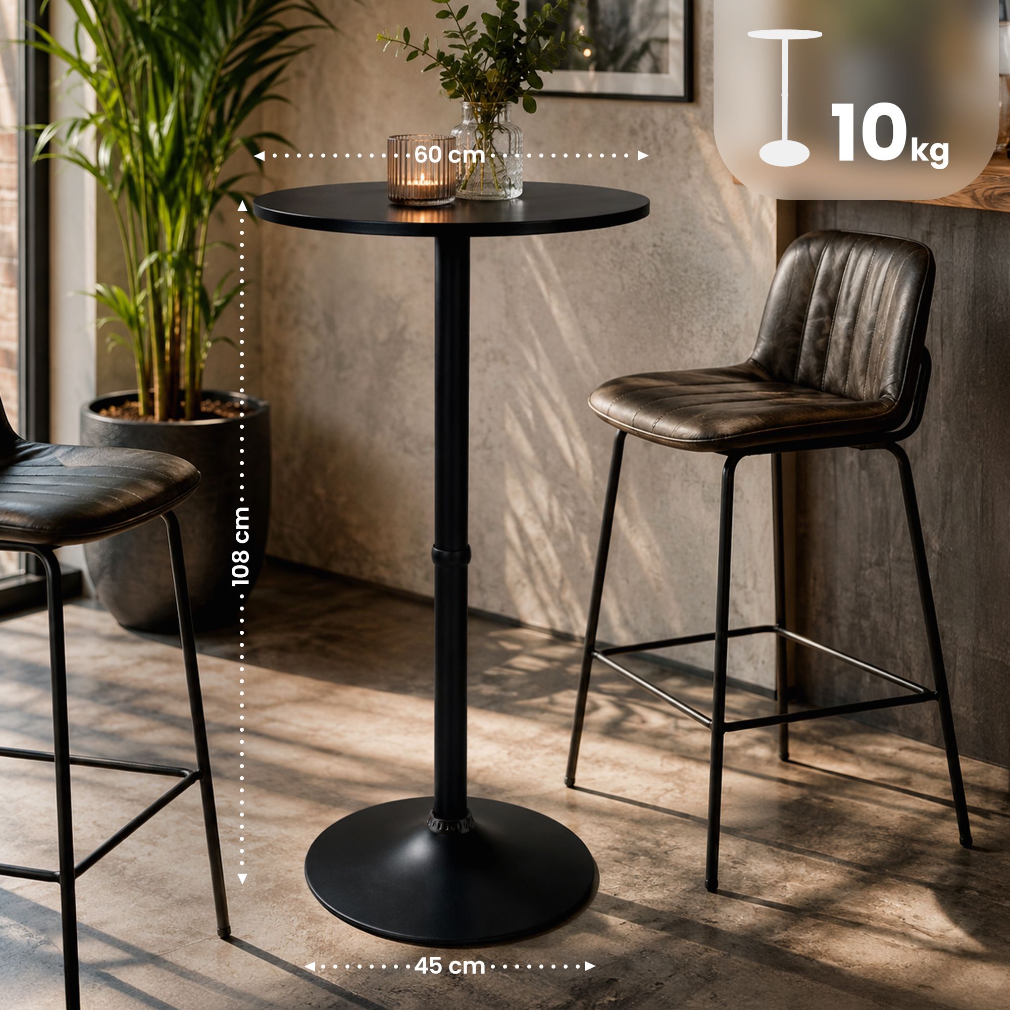 Statafel rond Ø 60 cm
